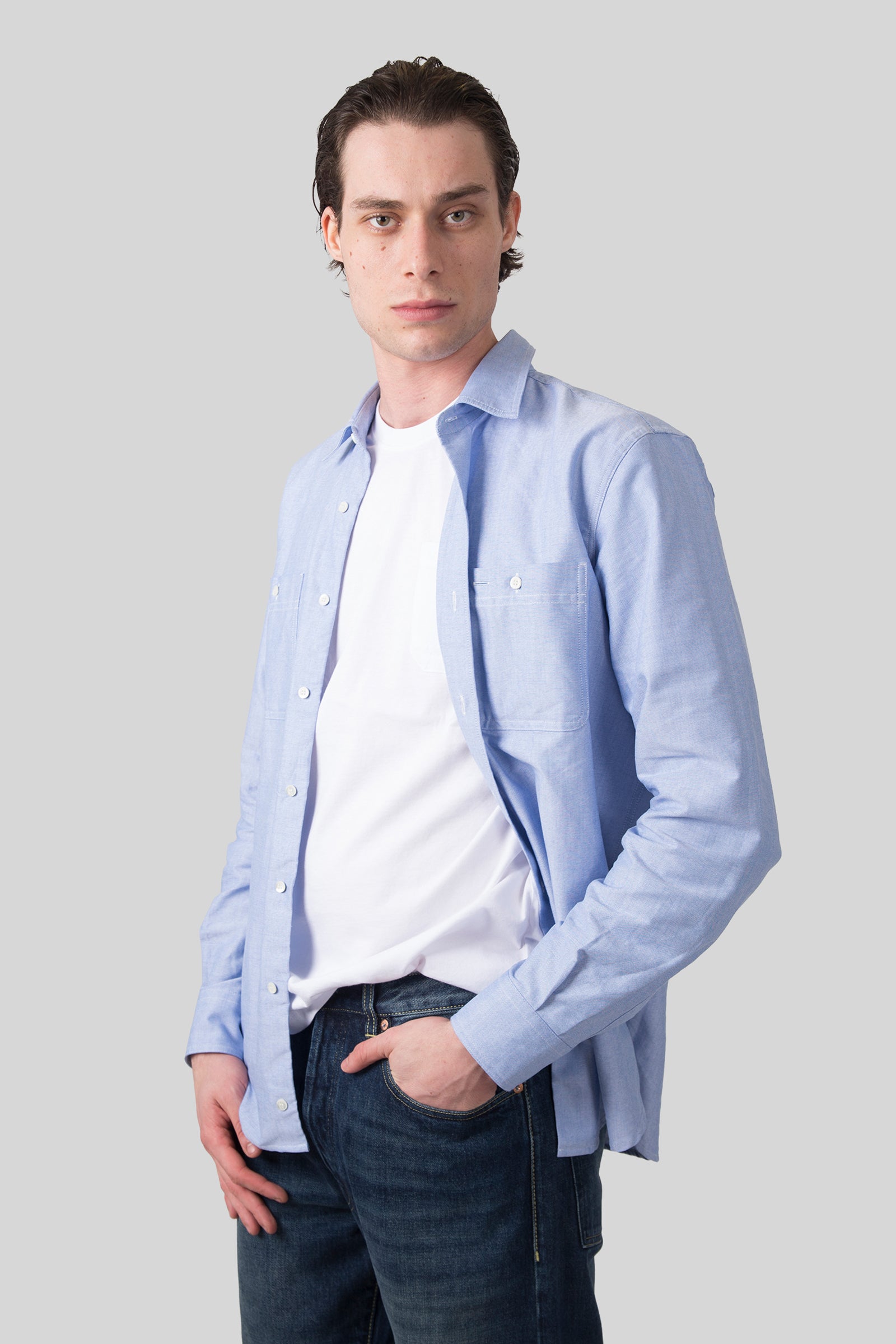 New C Slim Work Shirt - 5