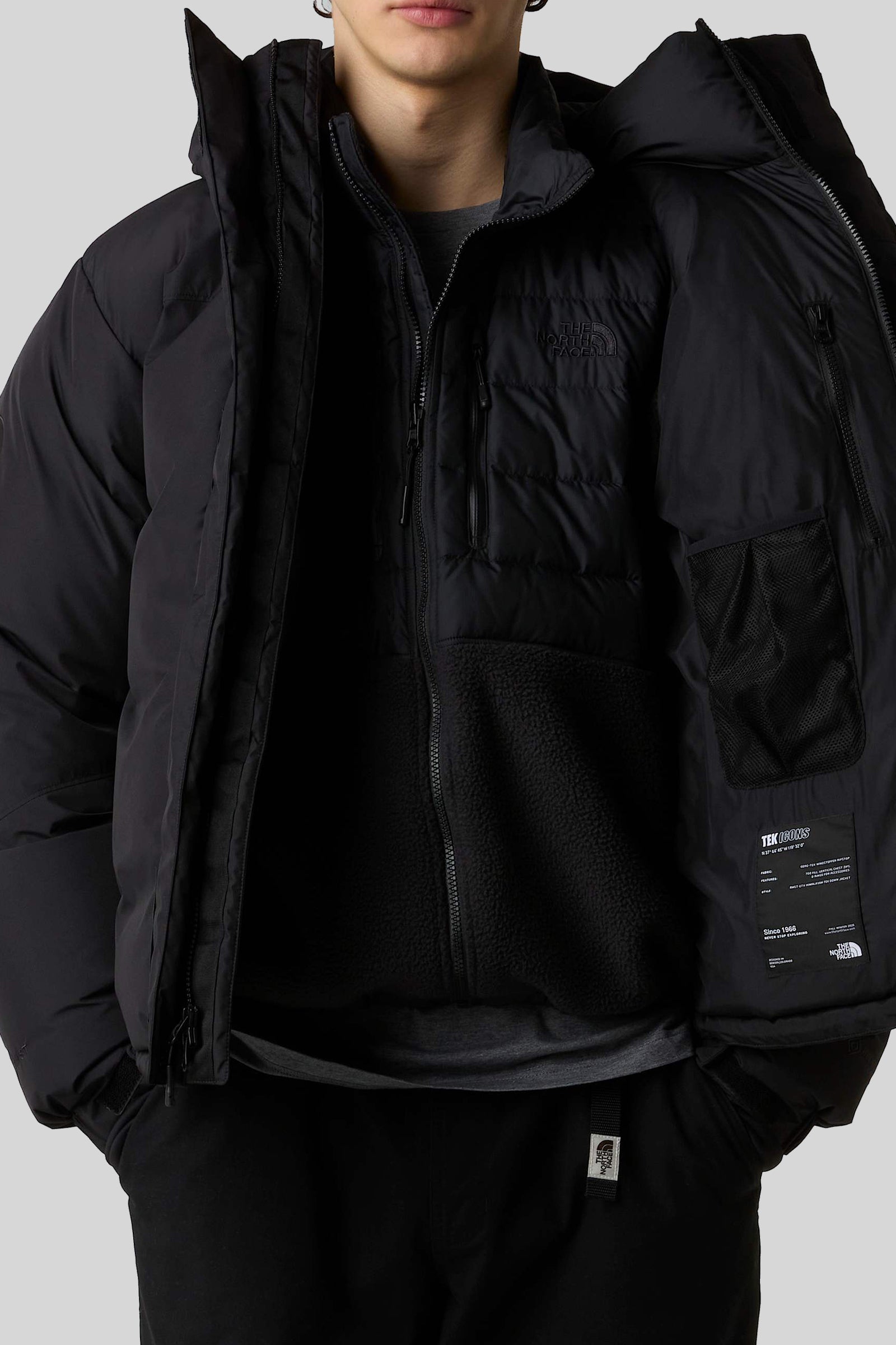 The North Face Rmst Gtx Himalayan Tek Down Jacket Nero Uomo - 4