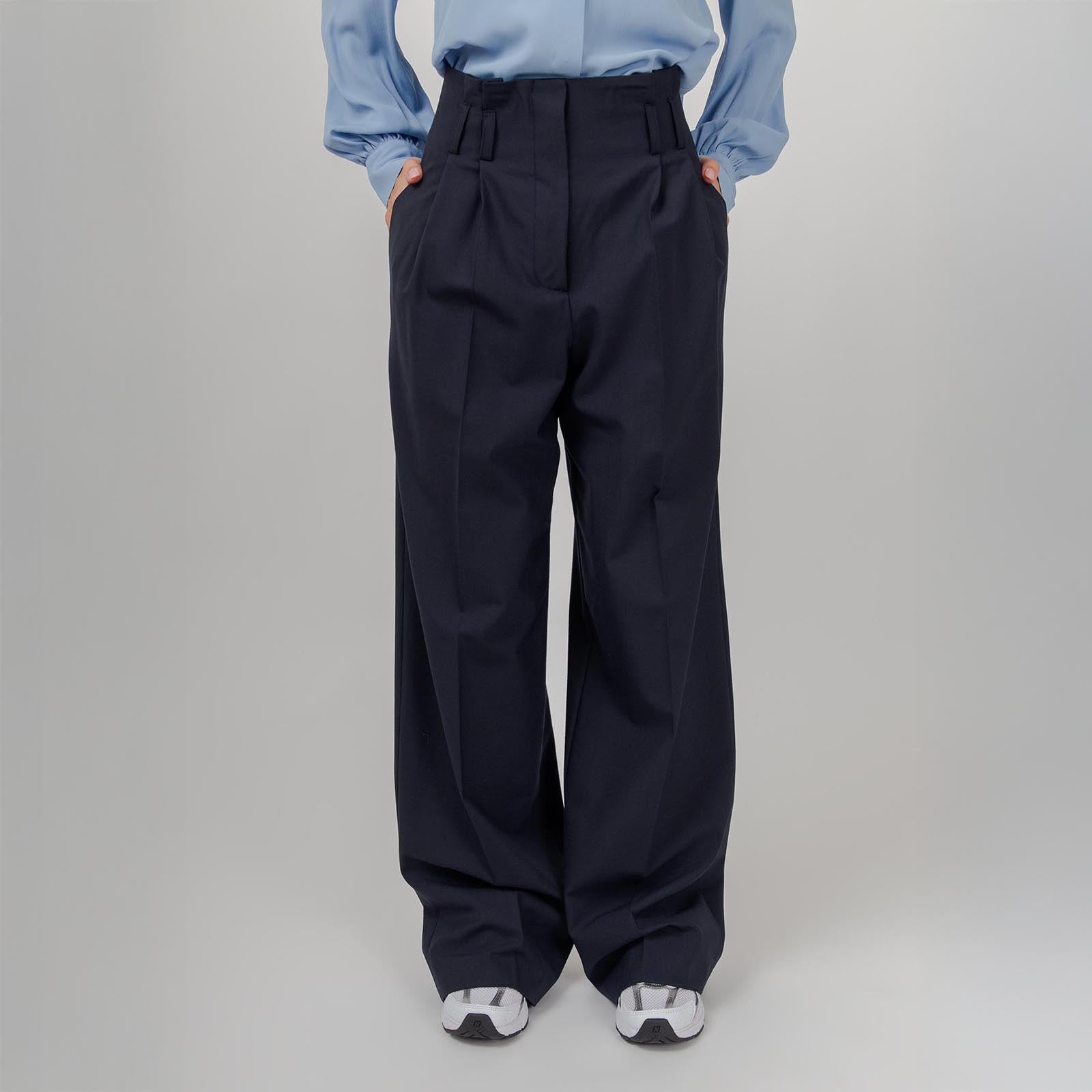 Semicouture Pantalone Matisse Blu Donna - 8