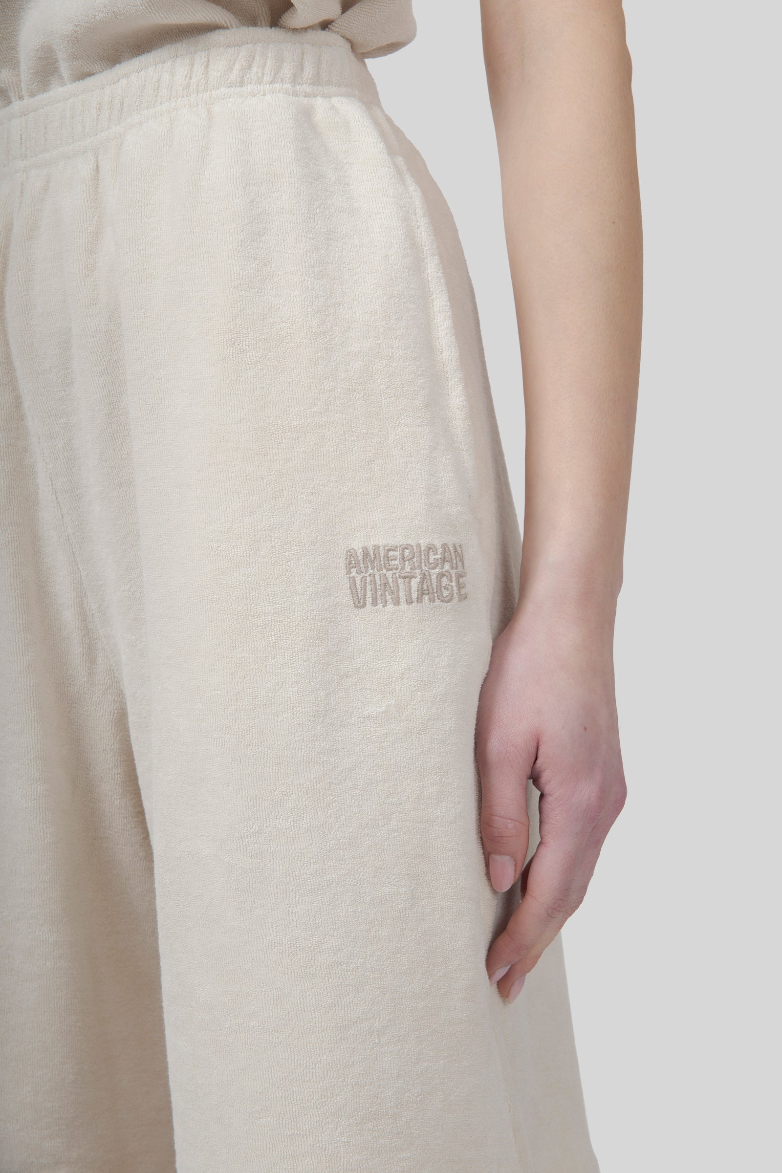 American Vintage Bermuda Fuxow Ecru Donna - 4