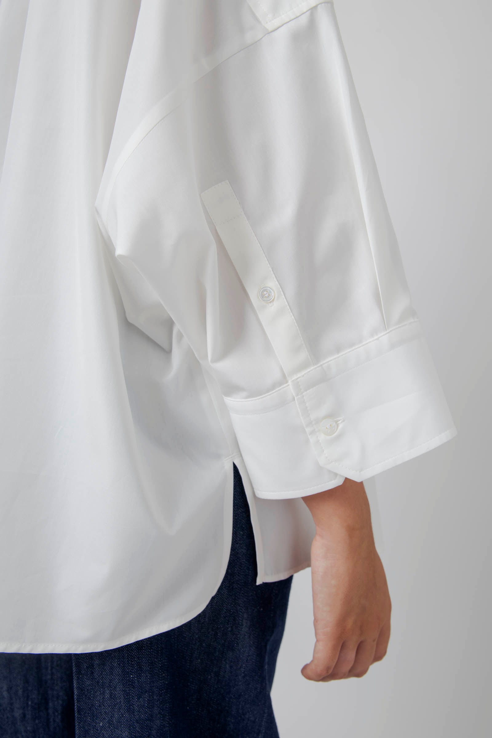 Max Mara Weekend Camicia Over In Popeline Zavorra Bianco Donna - 4