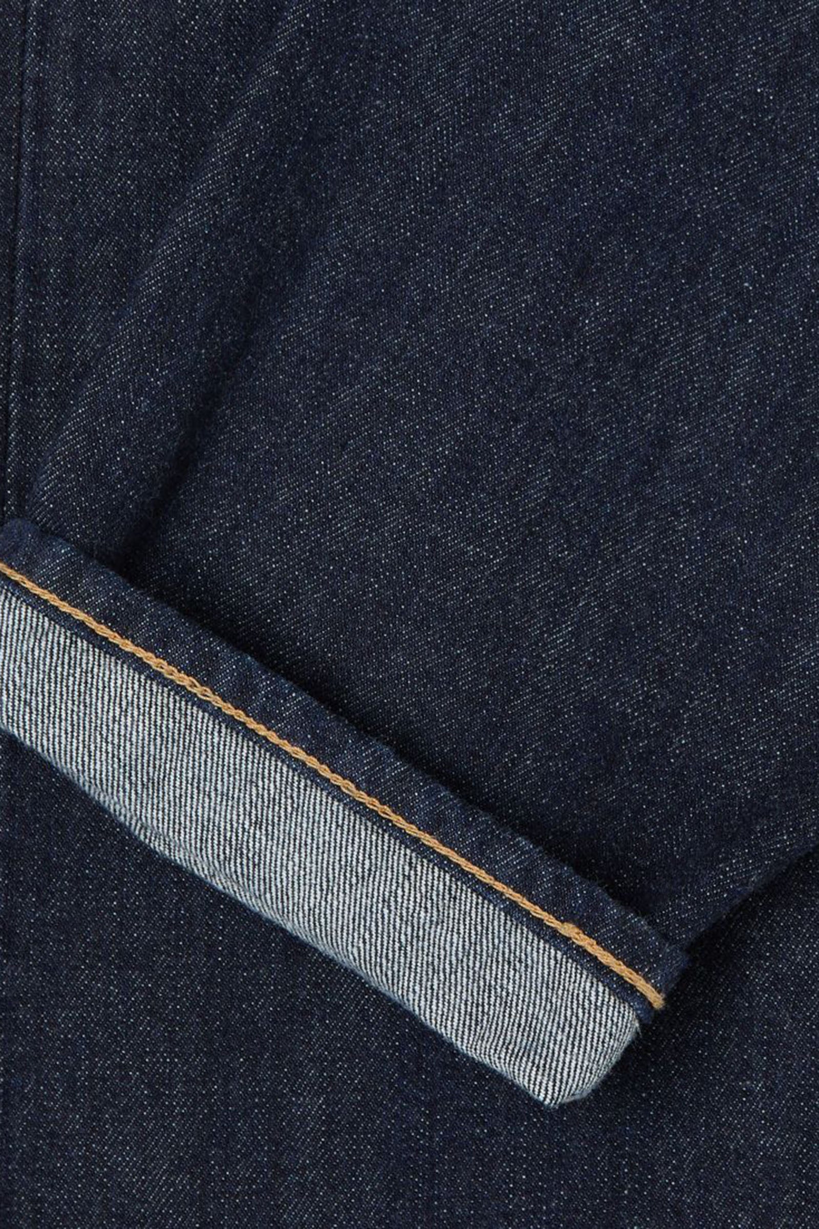 Edwin Jeans Regular Tapered Japan Blu Scuro Uomo - 8