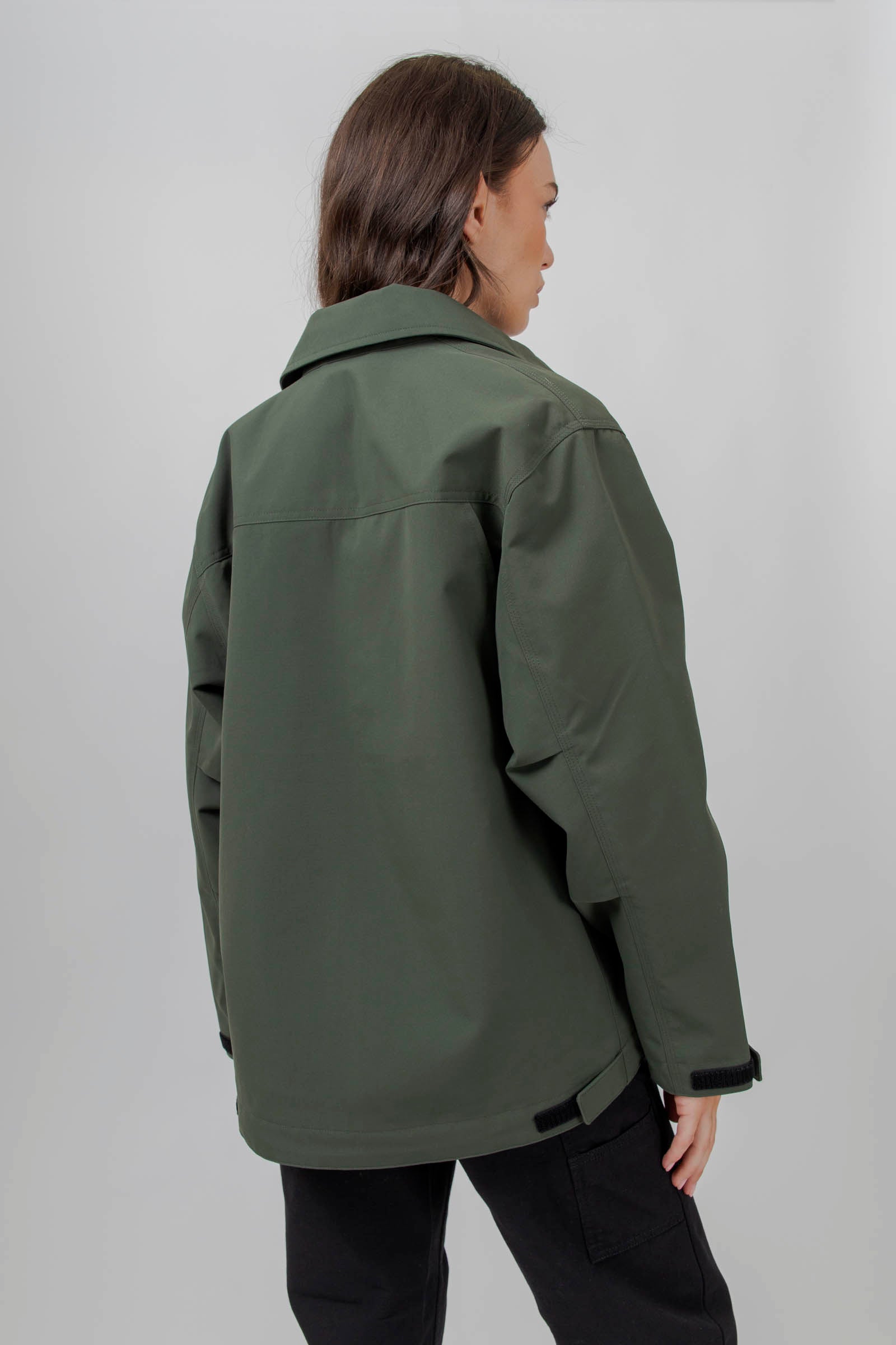 Carhartt Wip W' Barnett Jacket Verde Militare Donna - 3