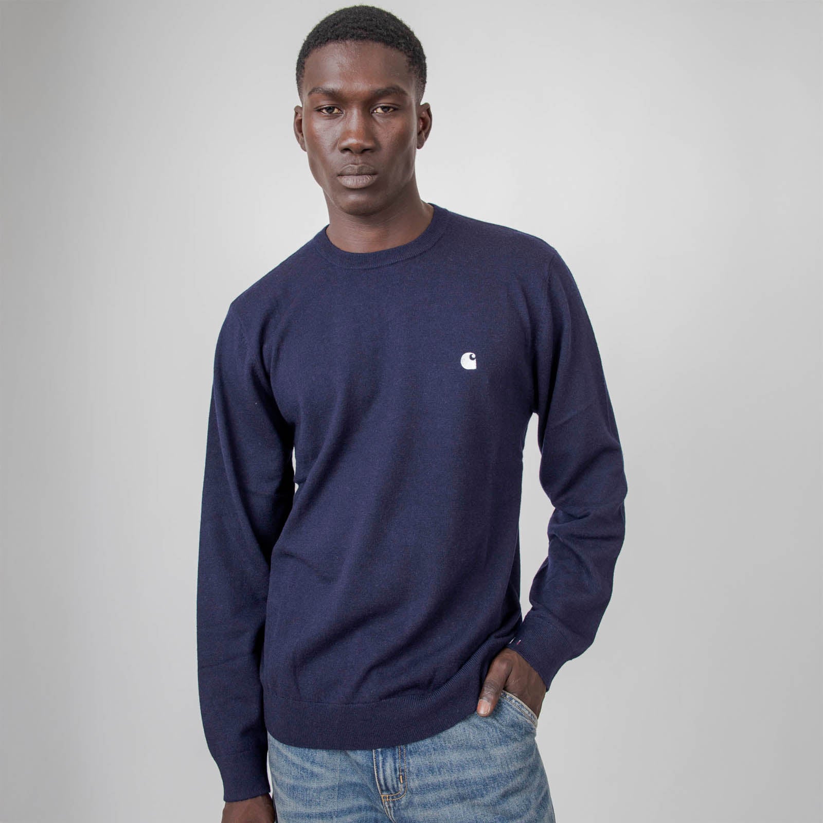 Carhartt Wip Maglia Madison Blu Scuro Uomo - 7