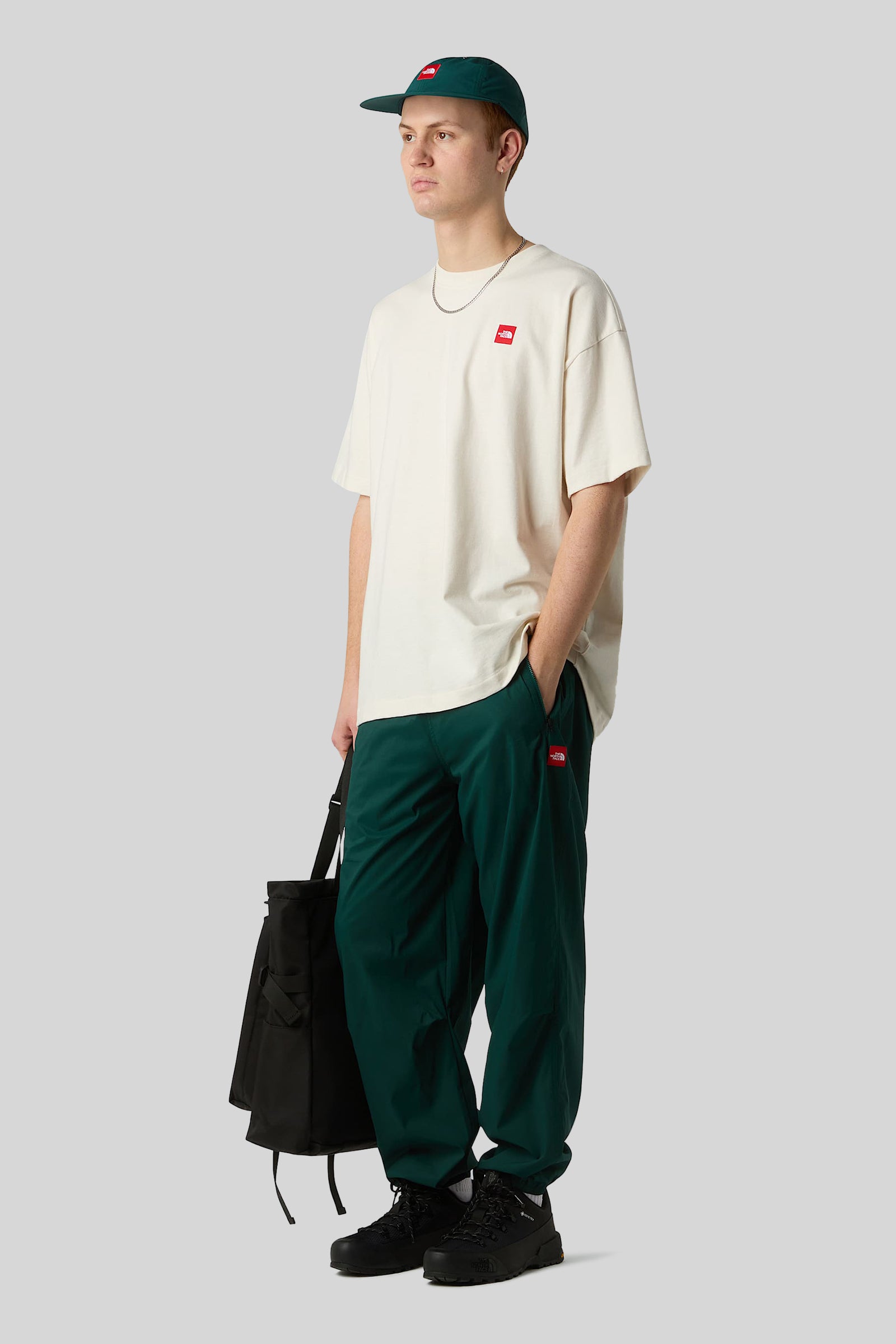 The North Face T-Shirt Red Box Bianco Off Uomo - 2