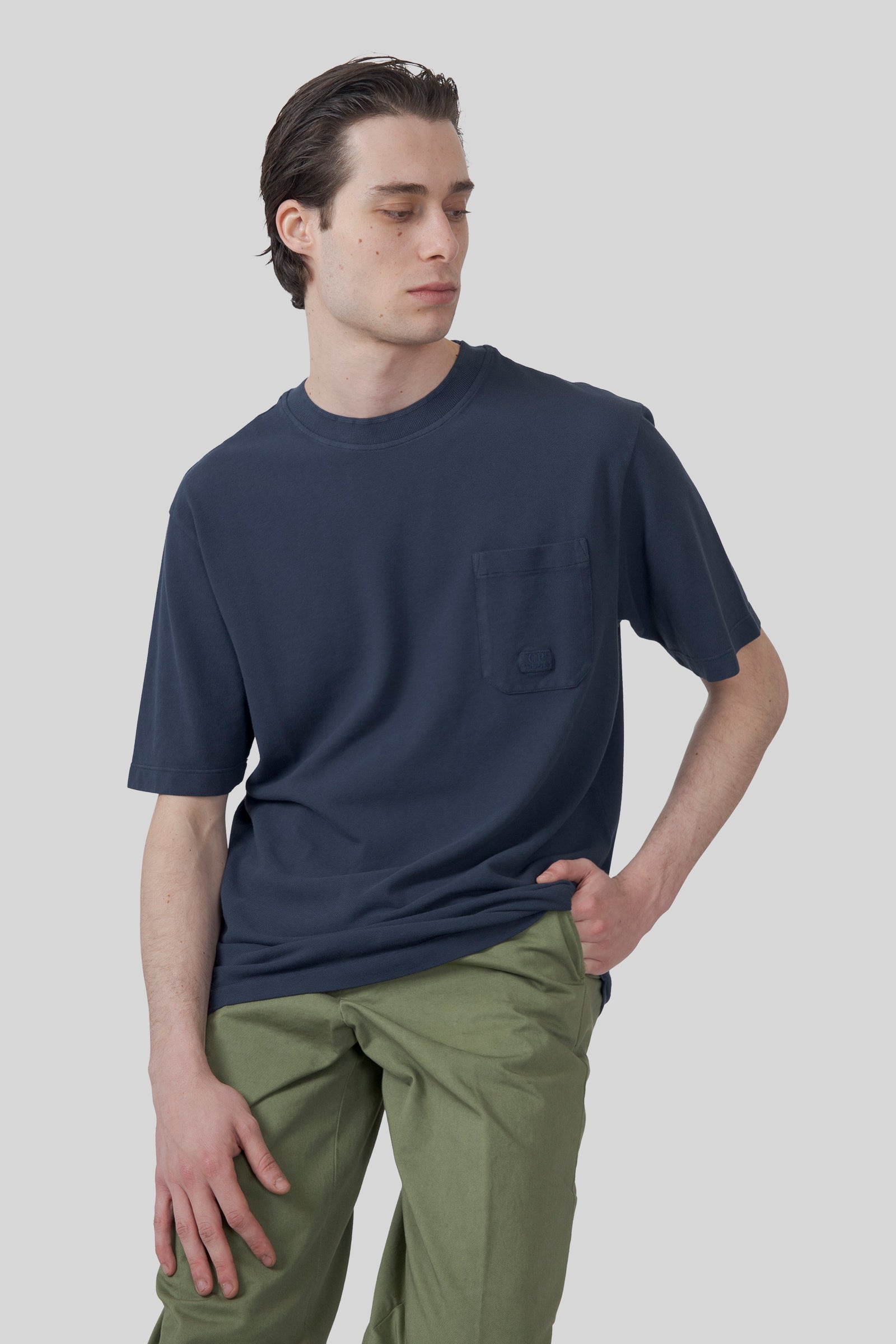 24/1 Piquet Pigment Dyed T-shirt - 1