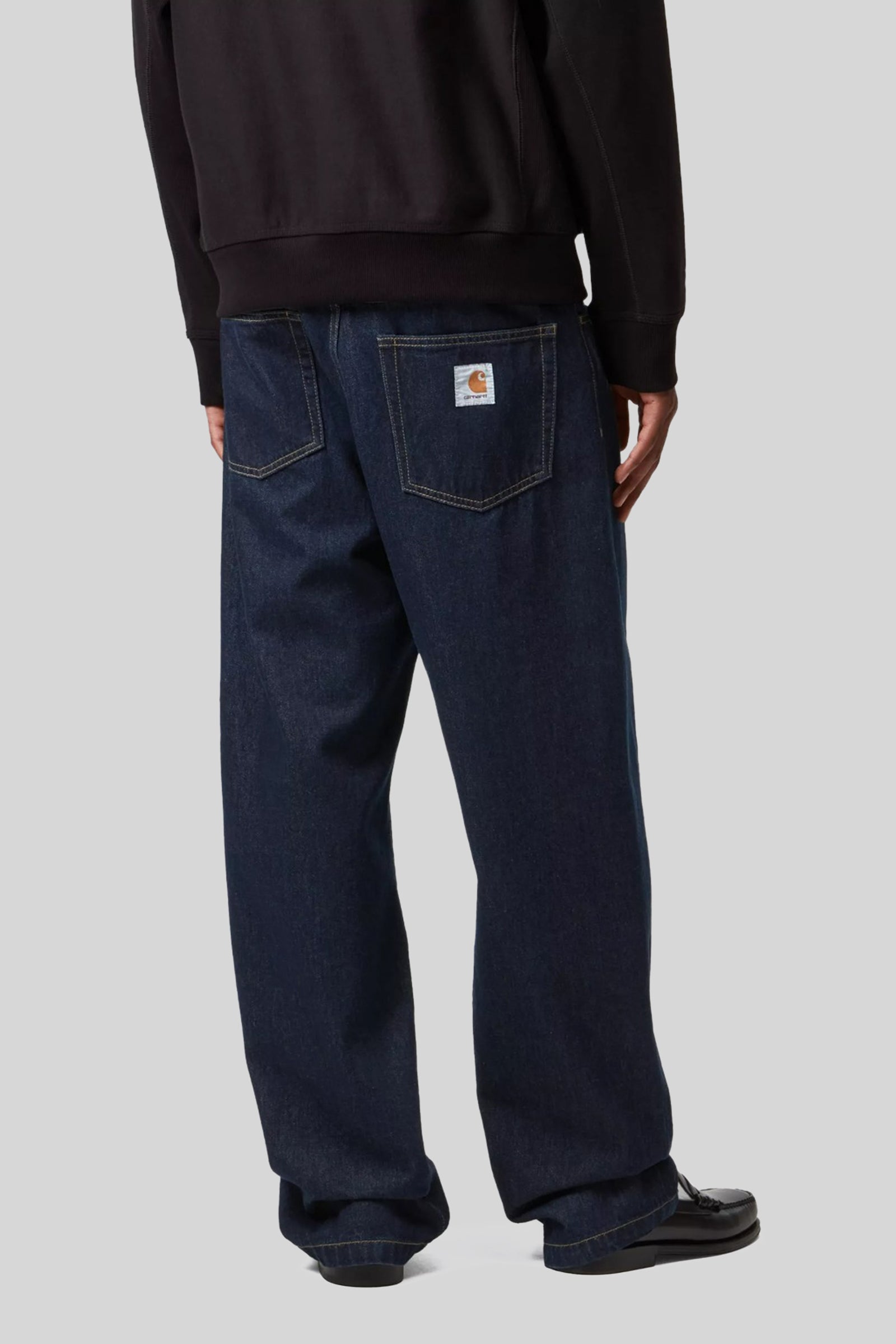 Carhartt Wip Brandon Pant Blu Medio Uomo - 2