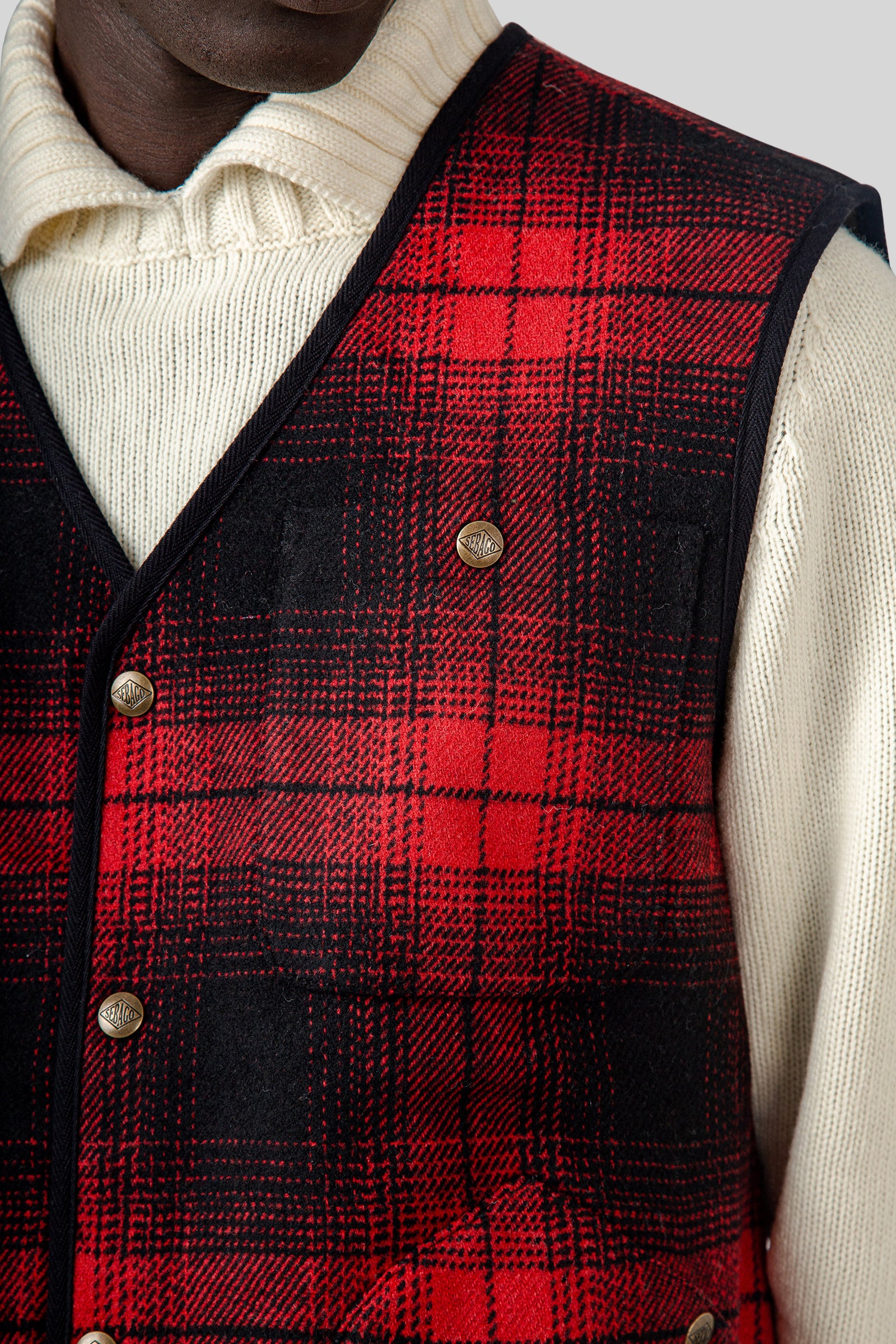 Wildriver Check Vest - 6
