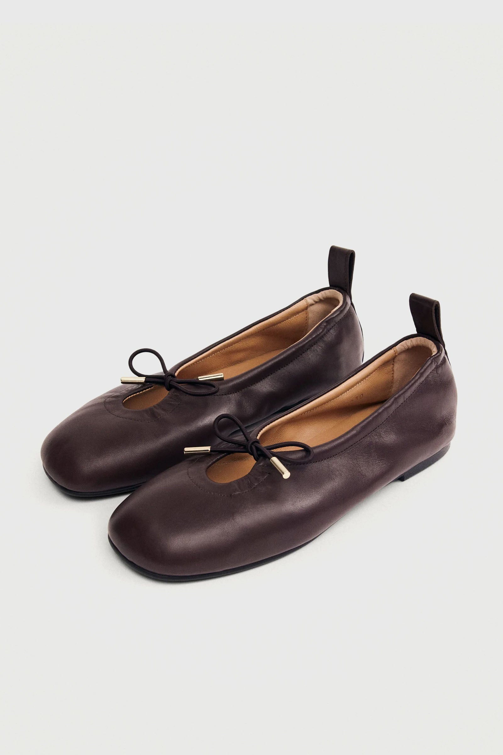 Alohas Ballaerina Rosalind Brown Leather Marrone Donna - 3