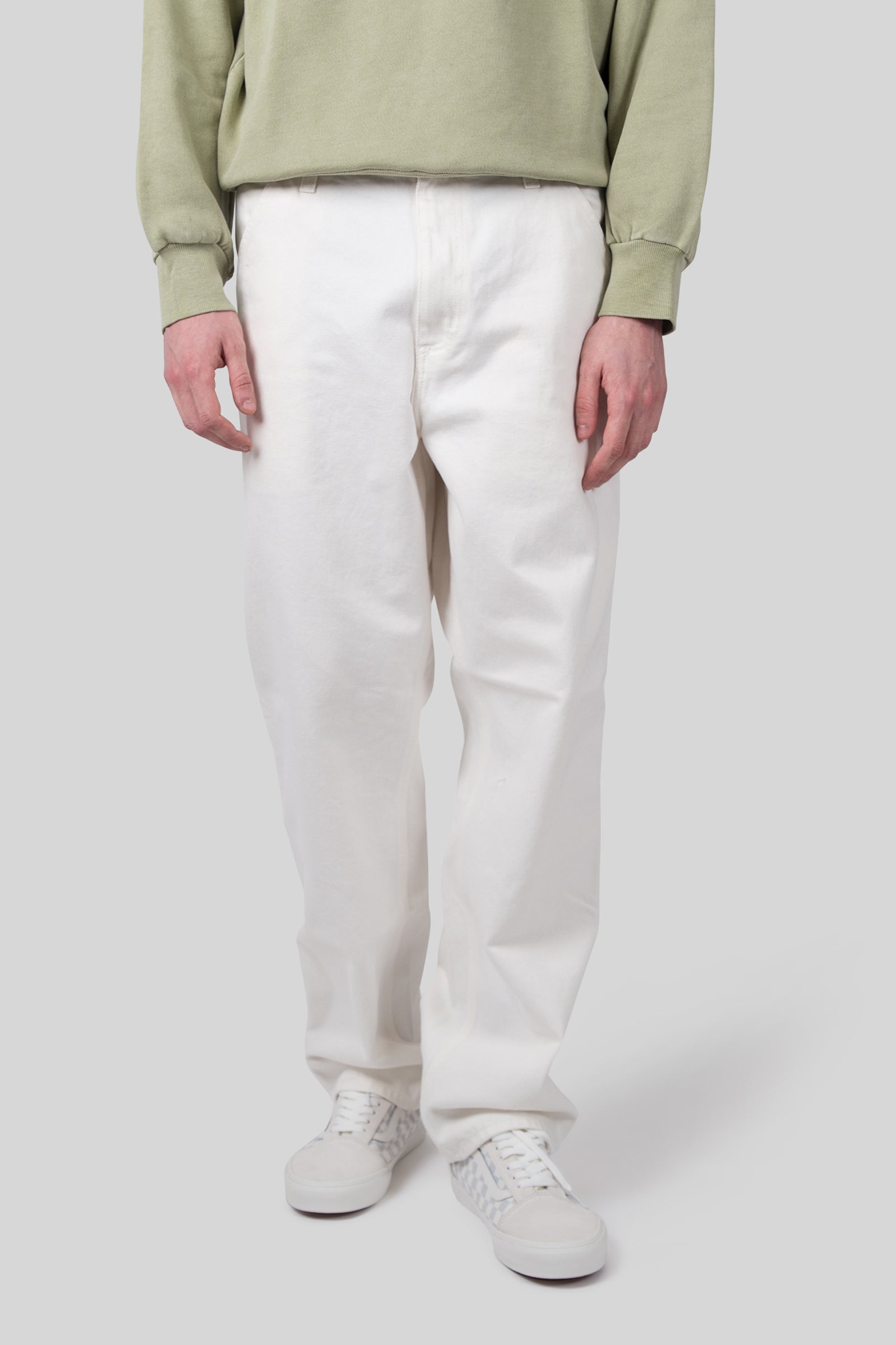 Carhartt Wip Single Knee Pant Bianco Uomo - 6