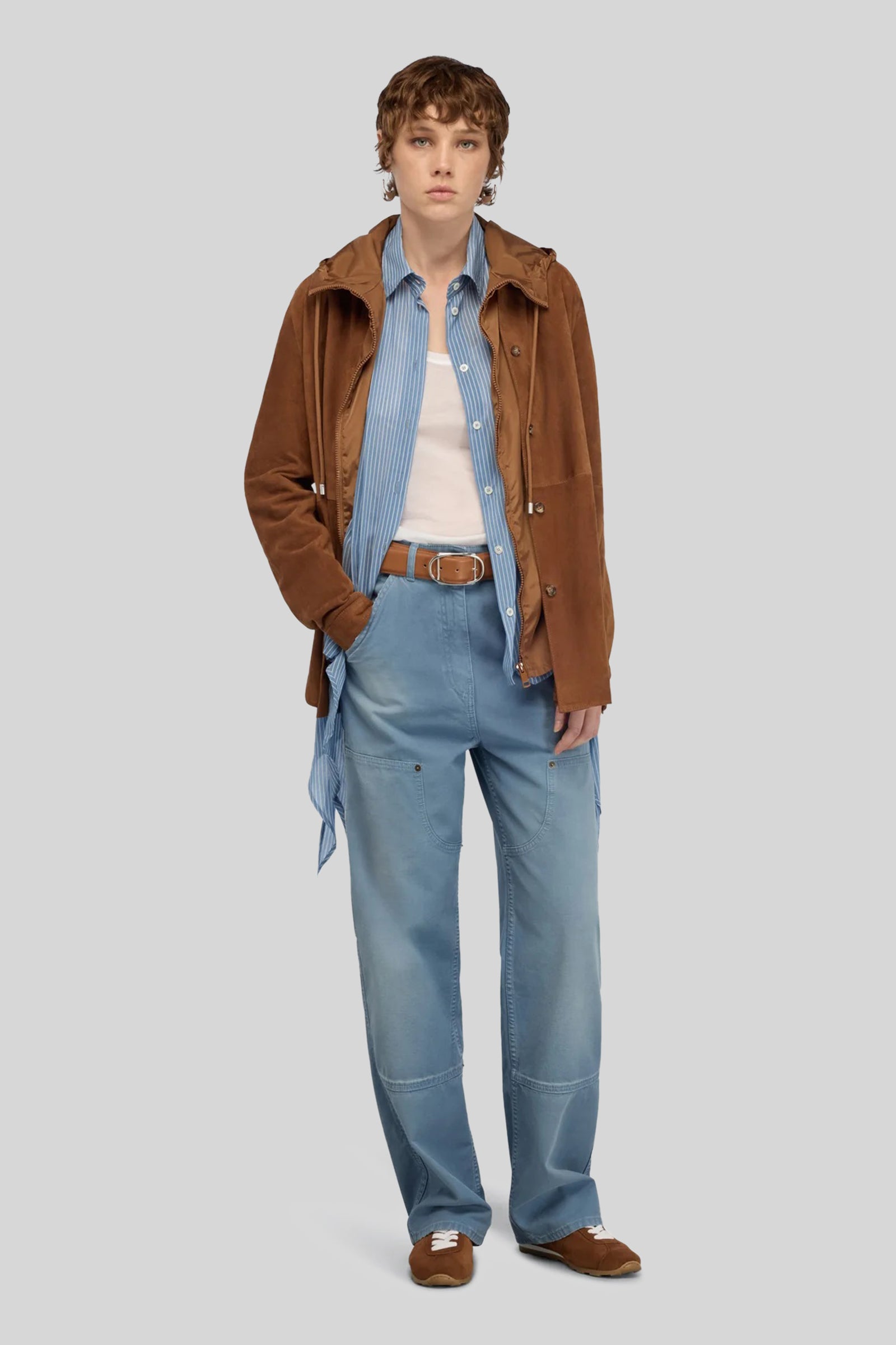 Semicouture Camicia Filipa Nocciola Donna - 2