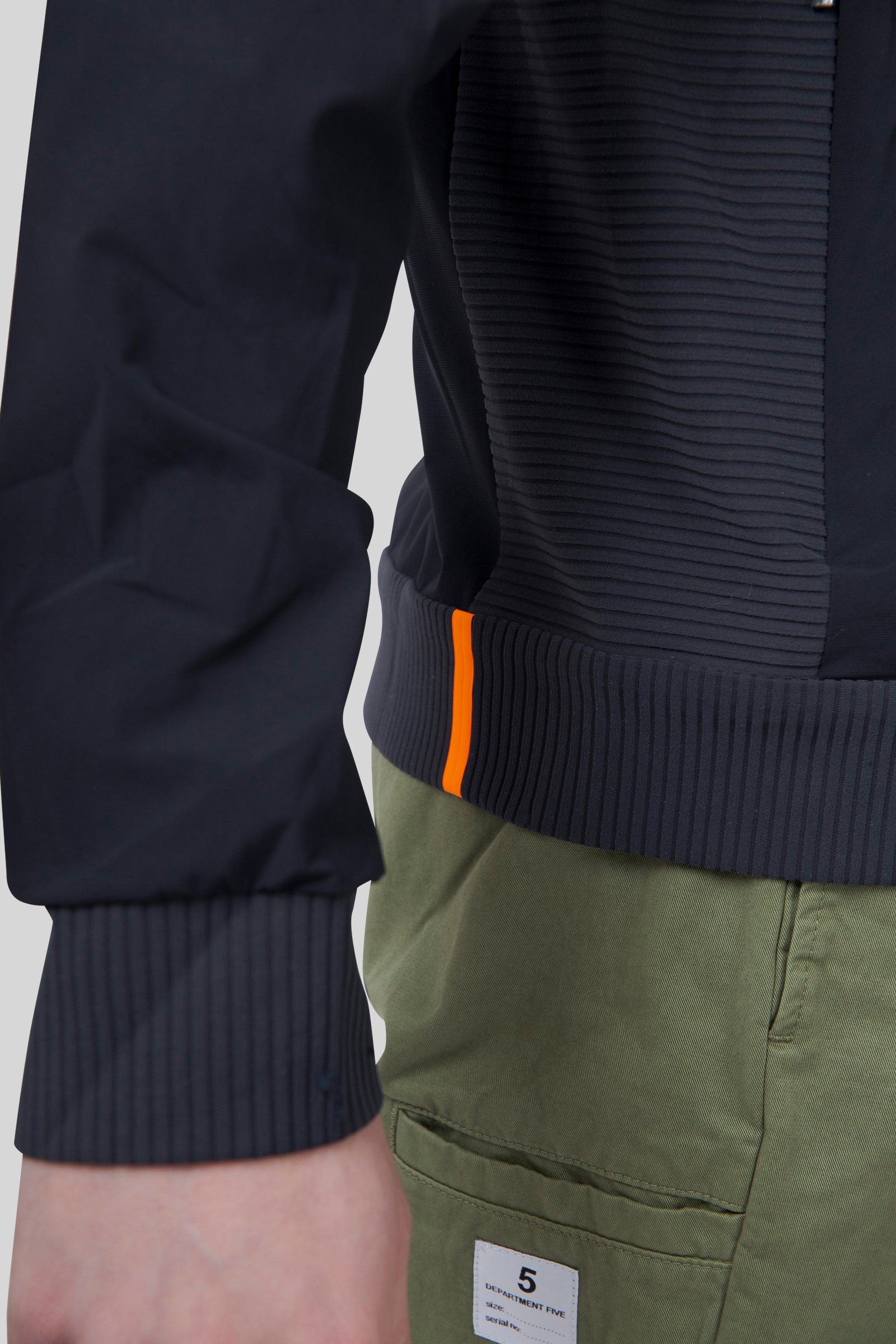 Rrd Felpa Surflex Soft Touch Hood Zip Blu Uomo - 7