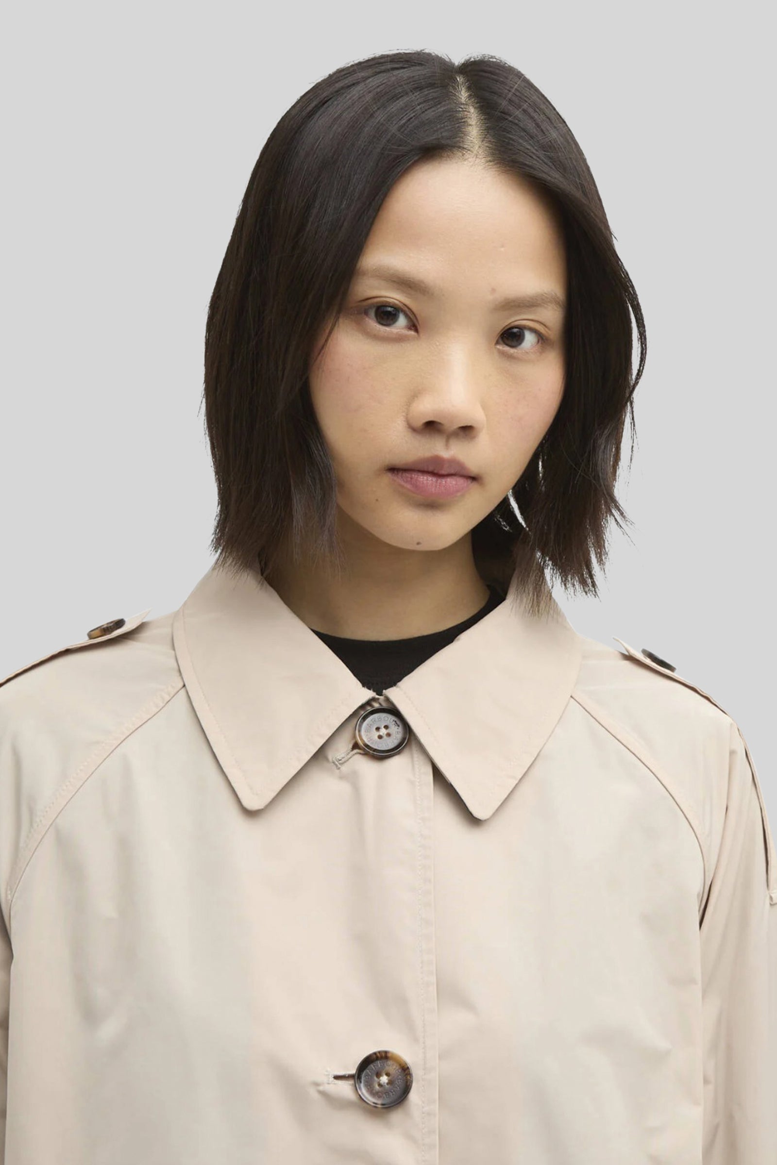 Barbour Impermeabile Maggie Cipria Donna - 5