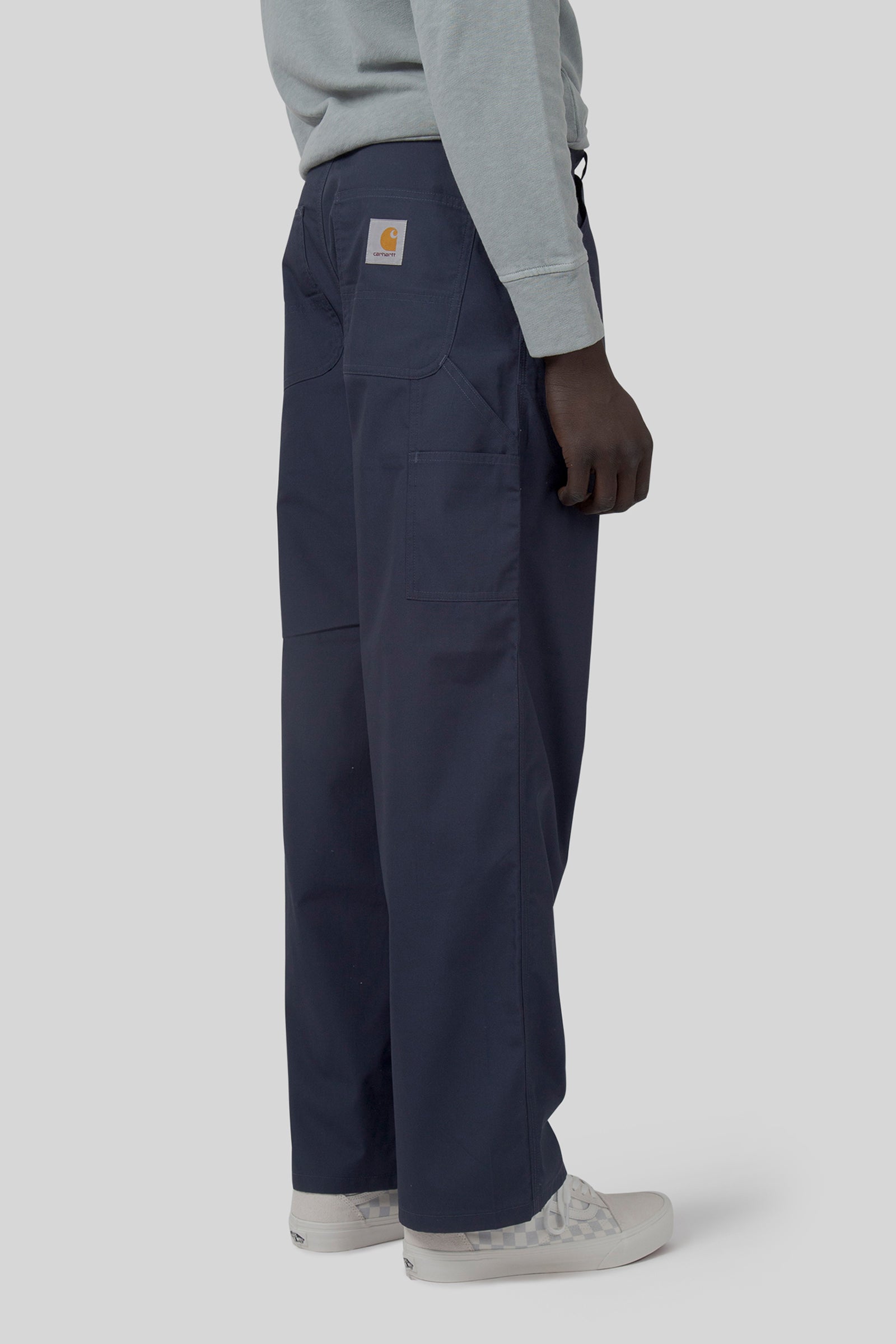 Carhartt Wip Postal Single Knee Pant Blu Uomo - 5