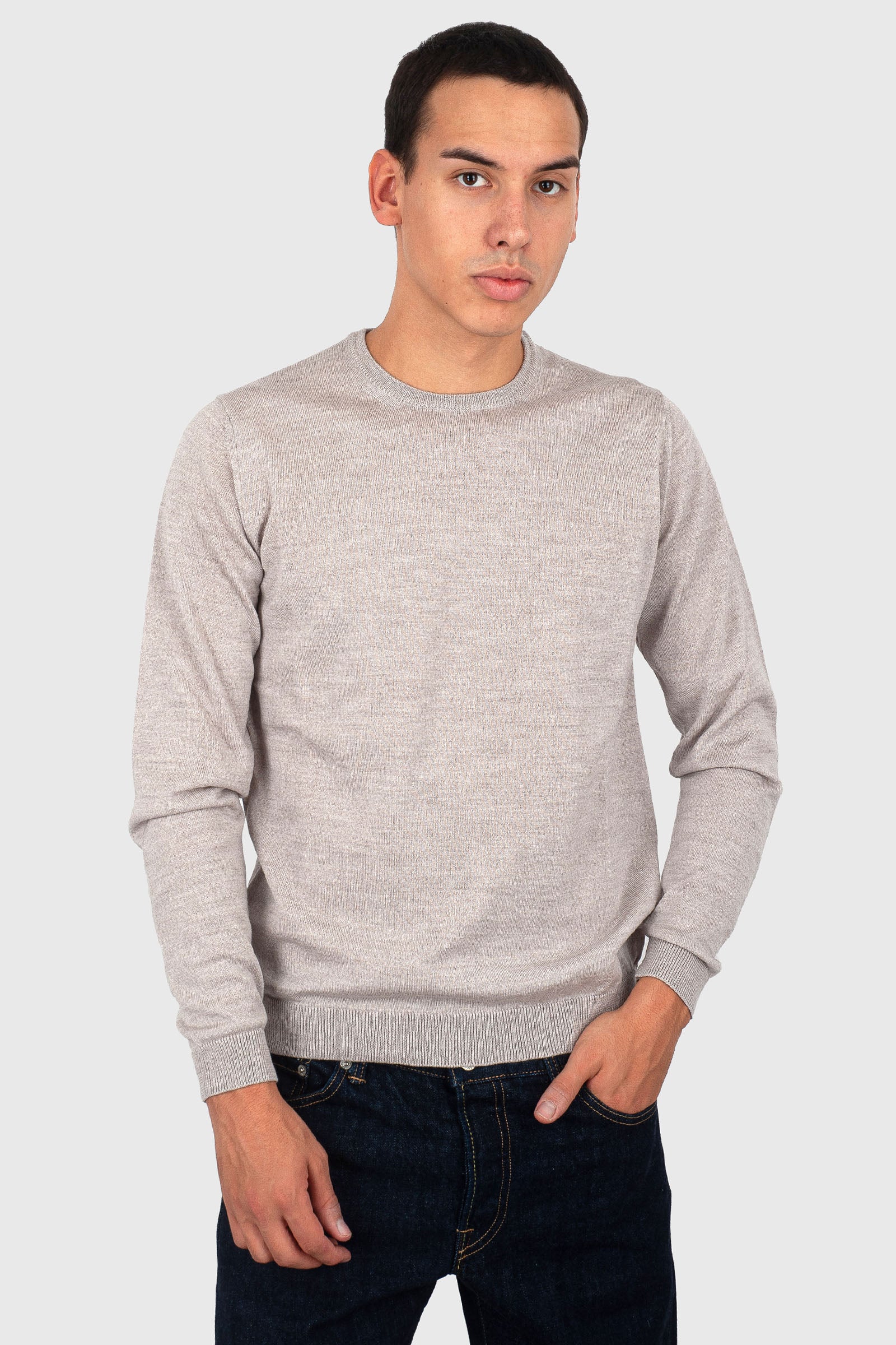 Merino Crewneck Sweater - 1