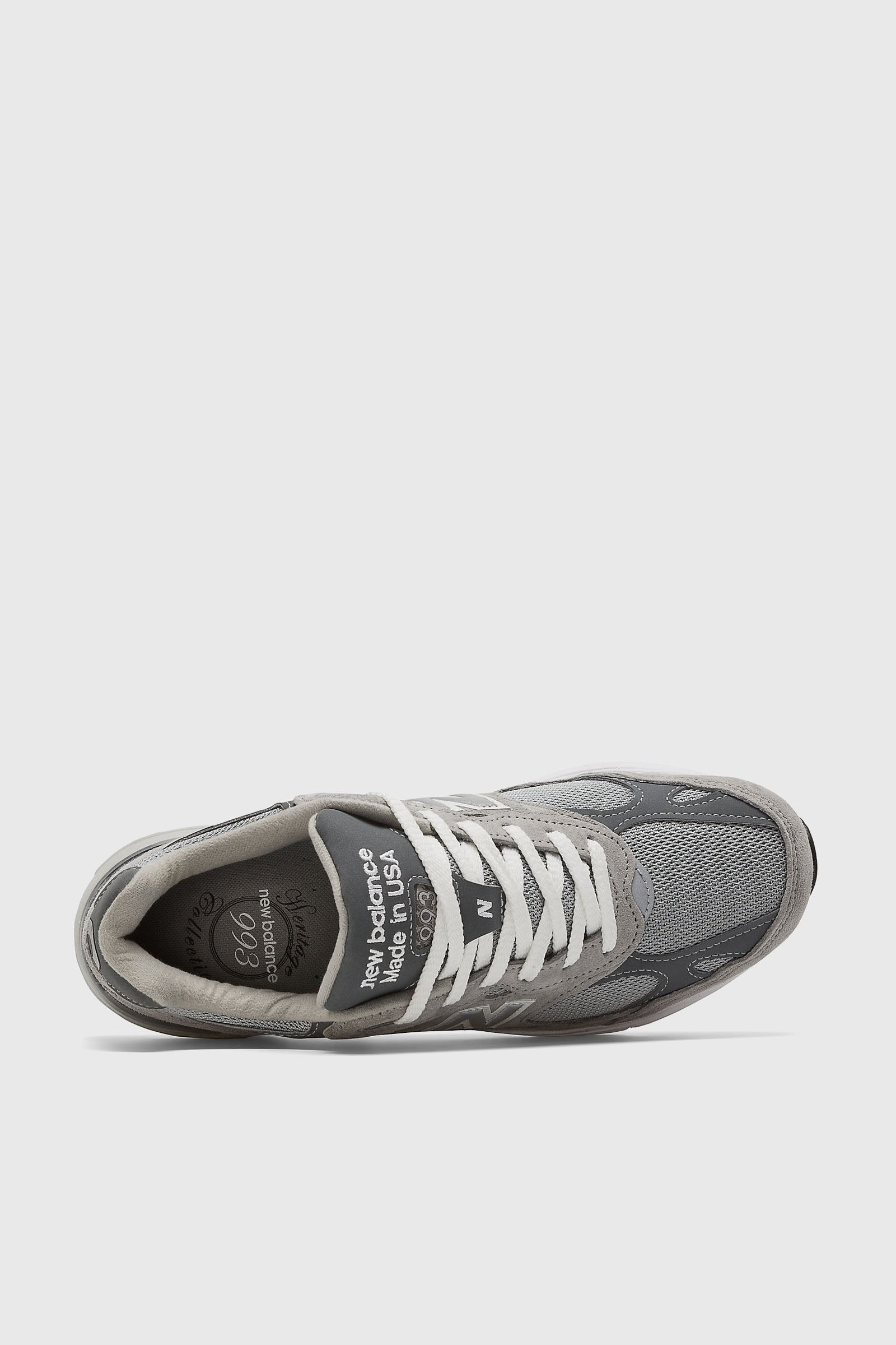 New Balance Sneaker Made In Usa 993 Core Grigio Uomo - 4