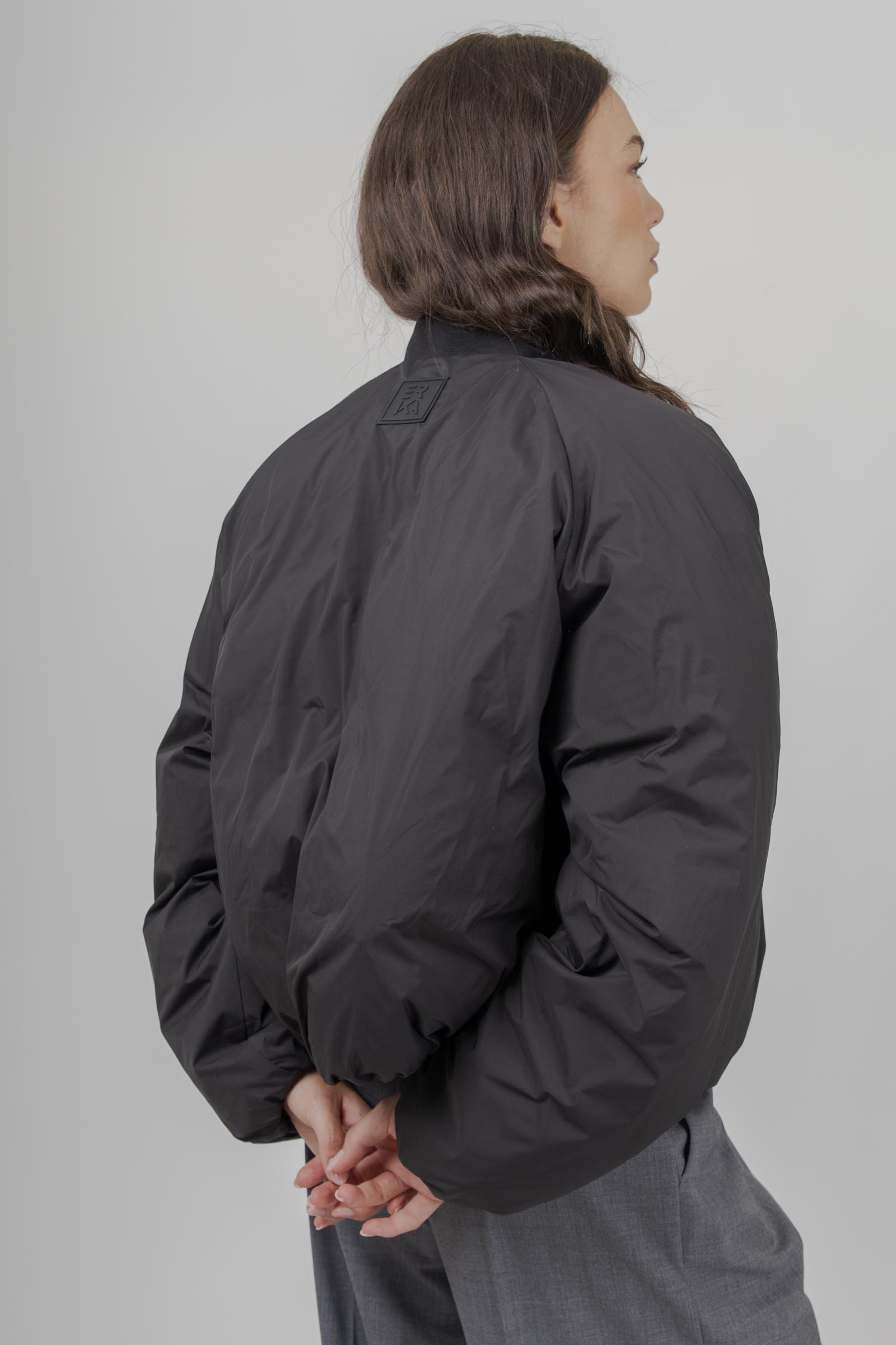 Erika Cavallini Bomber Cecilia Nero Donna - 2