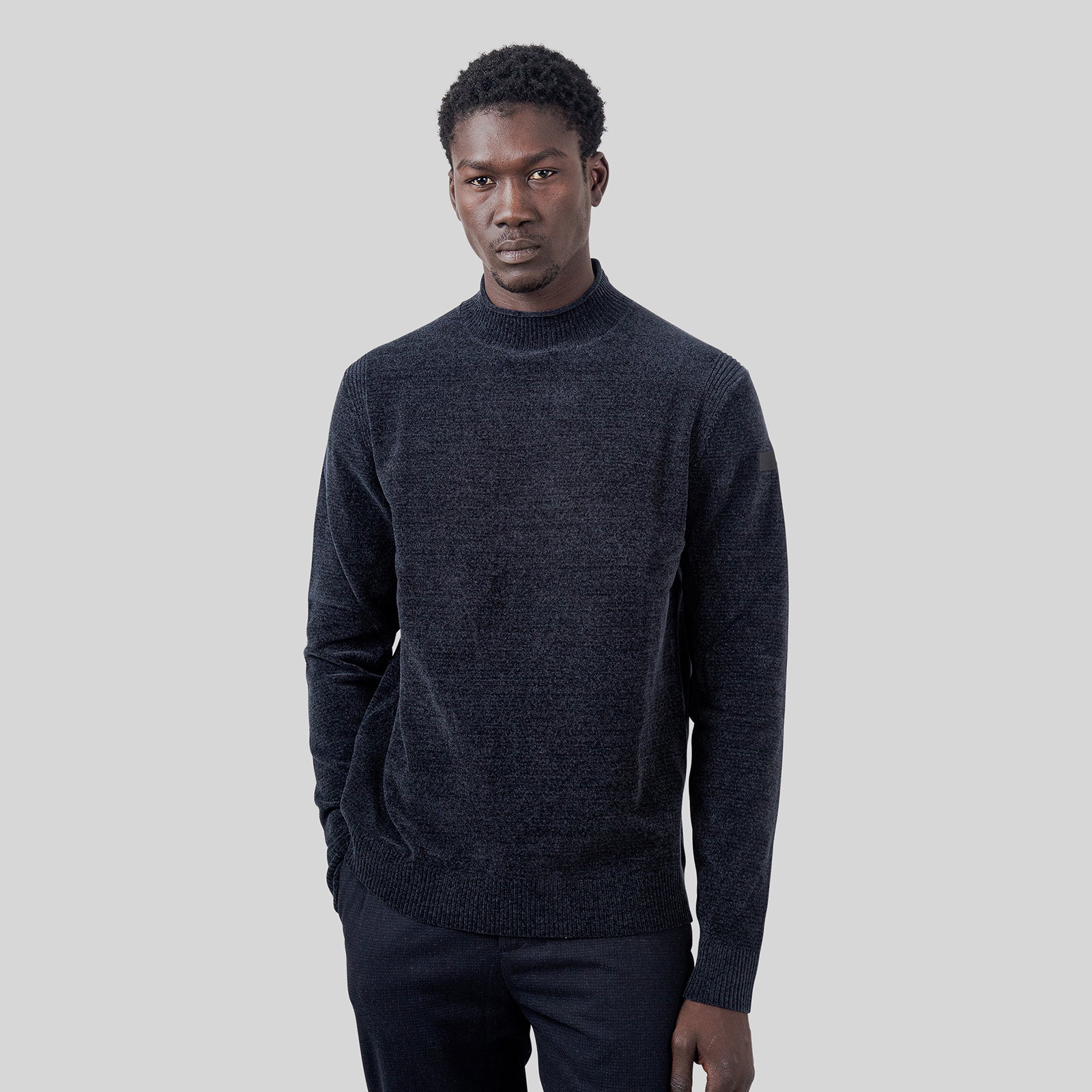 Rrd Velvet Volcano Knit Blu Scuro Uomo - 8