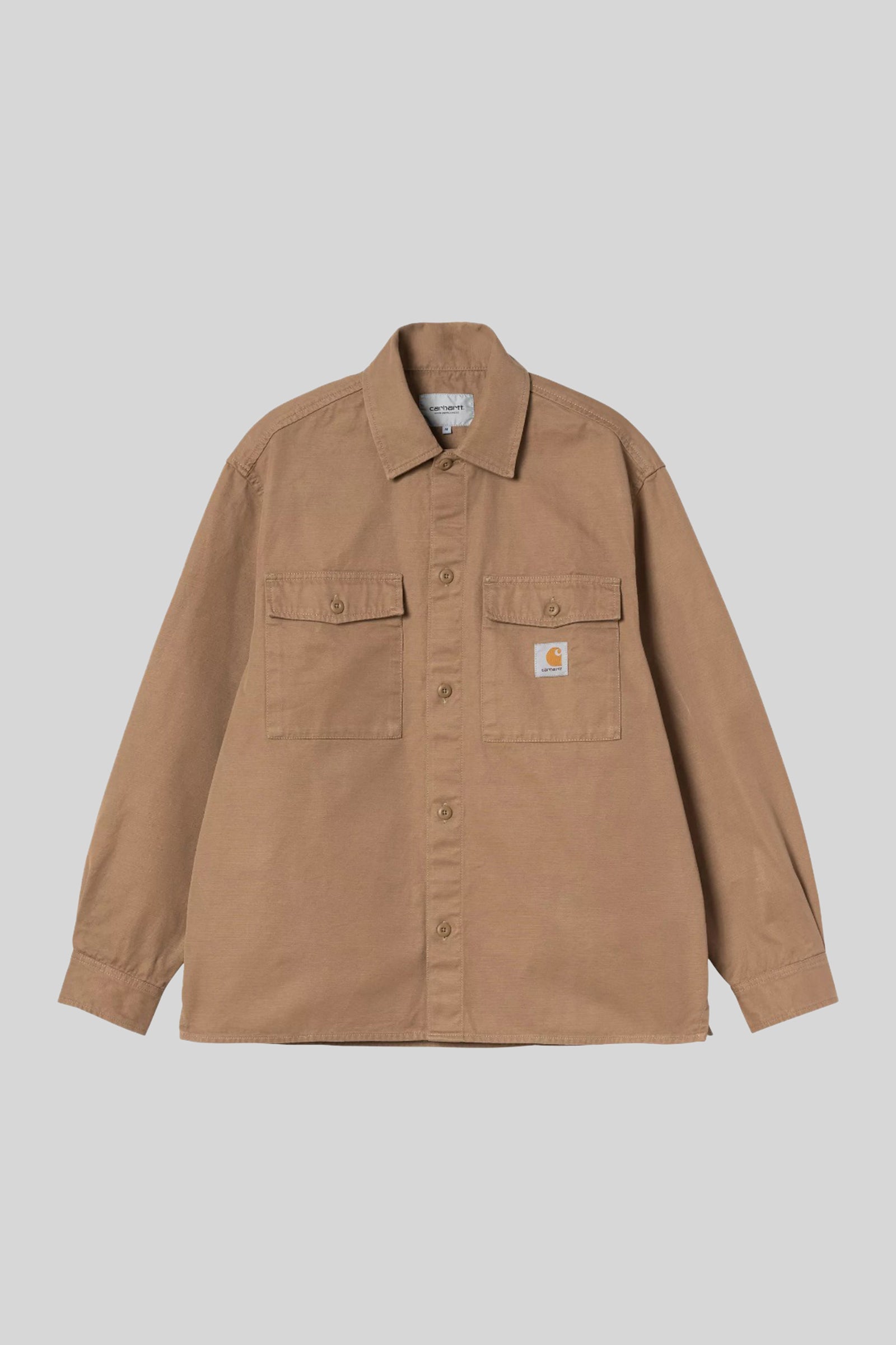 Carhartt Wip Kelly Shirt Jac Beige Uomo - 1