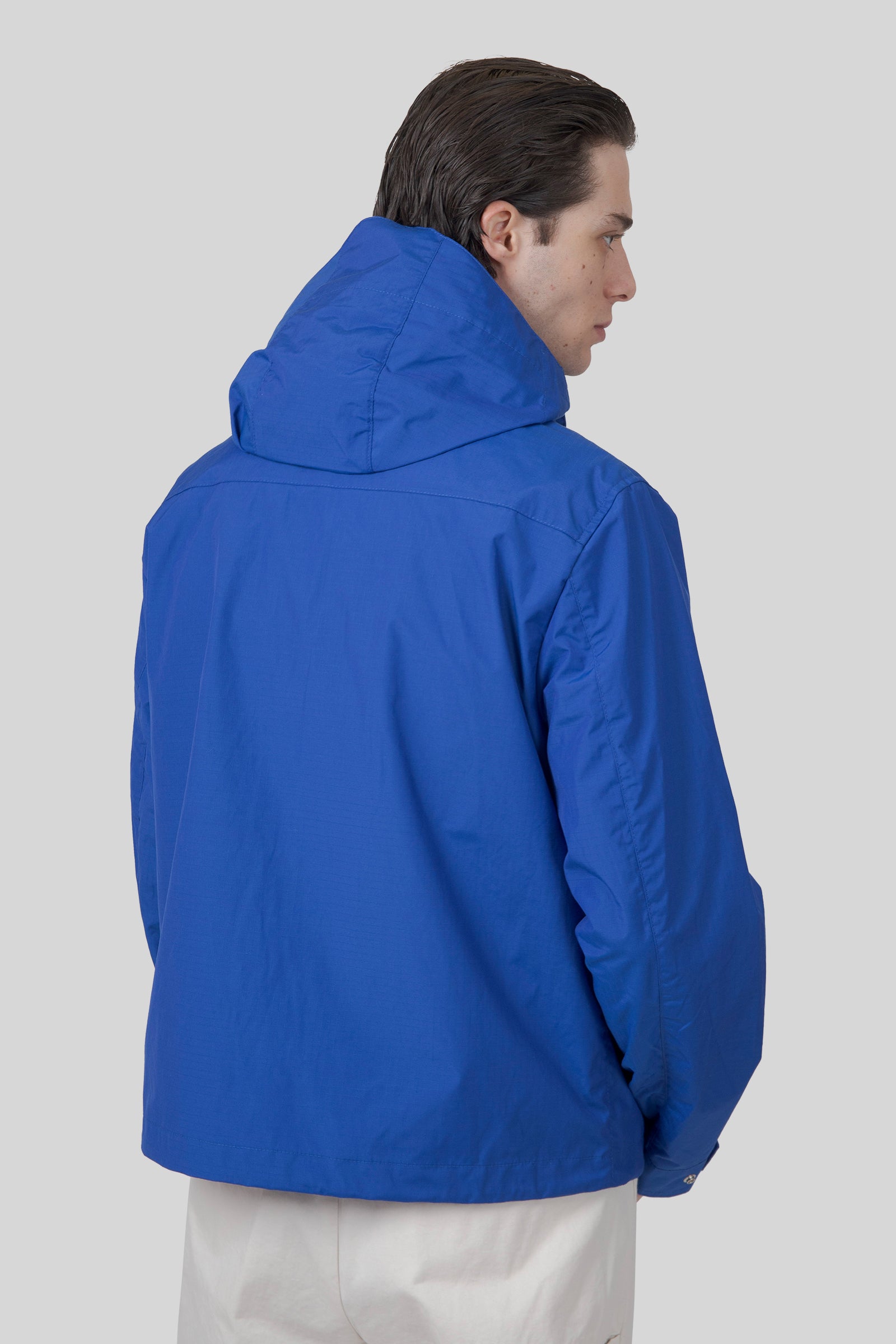 Manifattura Ceccarelli All Season Blazer Coat Cobalto Uomo - 3