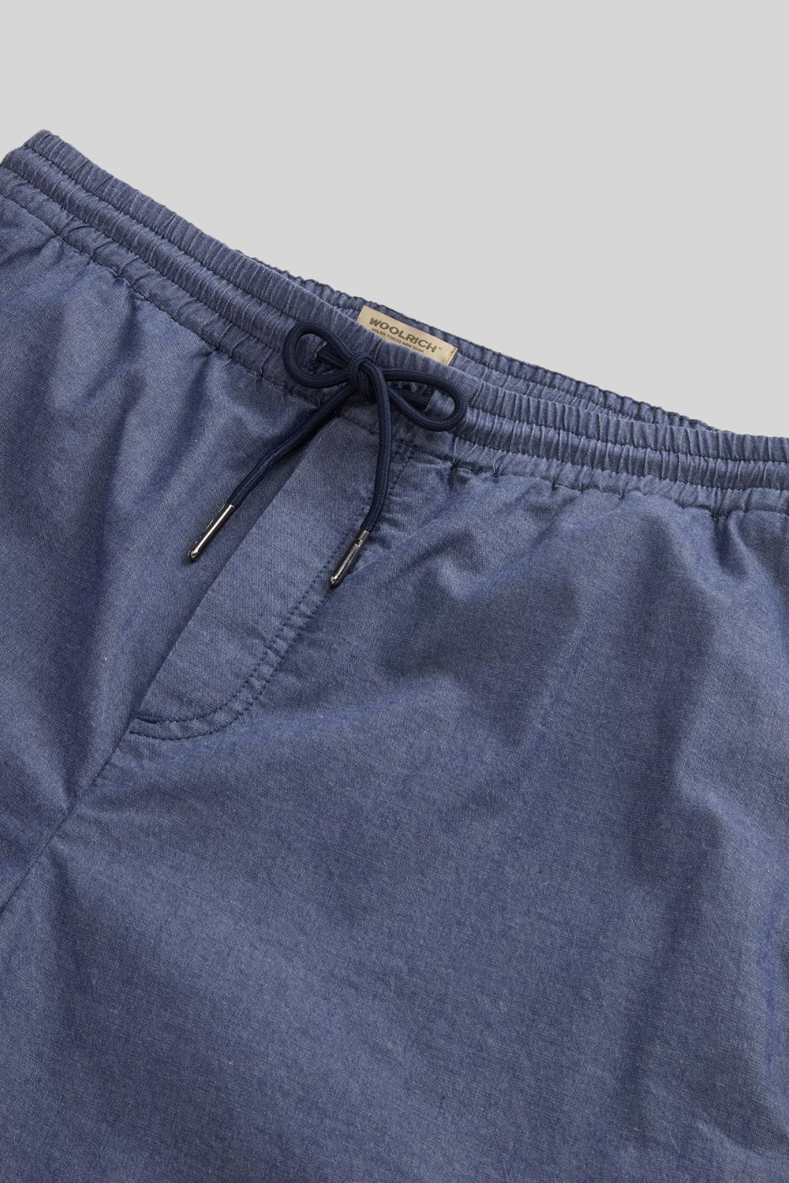 Washed Indigo Shorts - 3