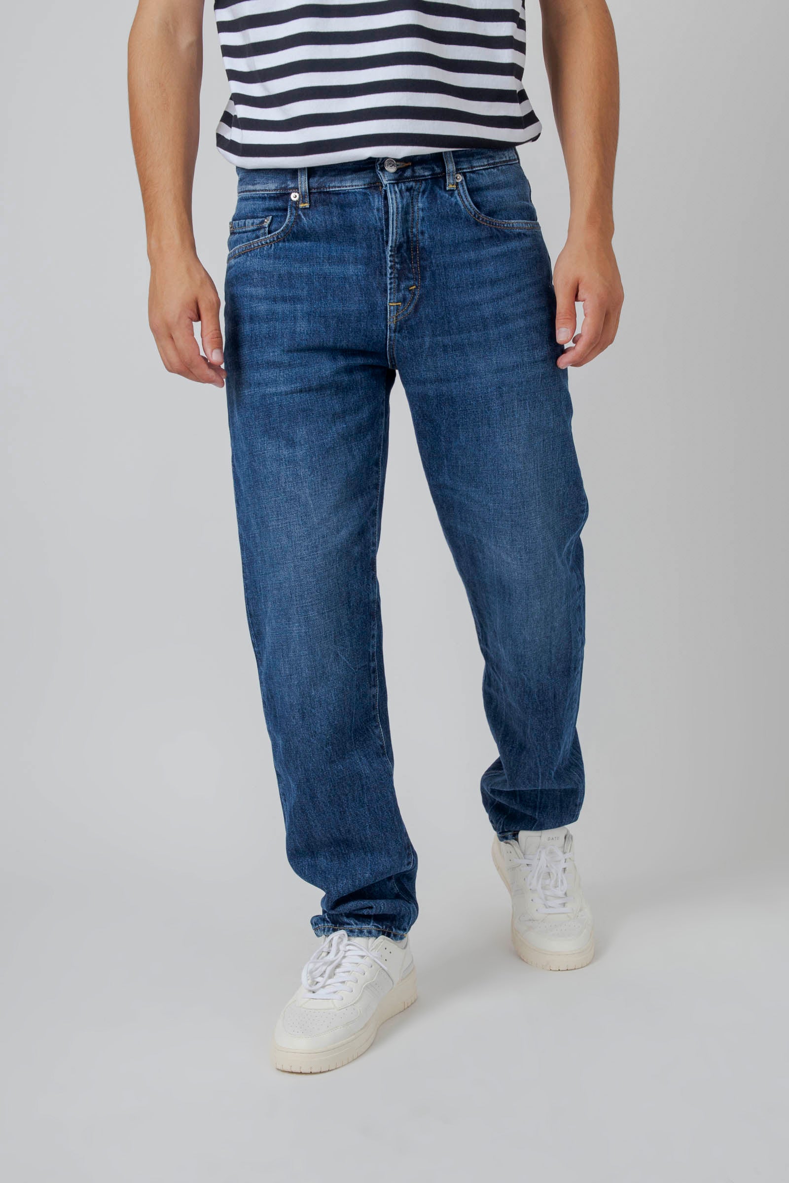 Department Five Jeans Newman Tapered Blu Medio Uomo - 1