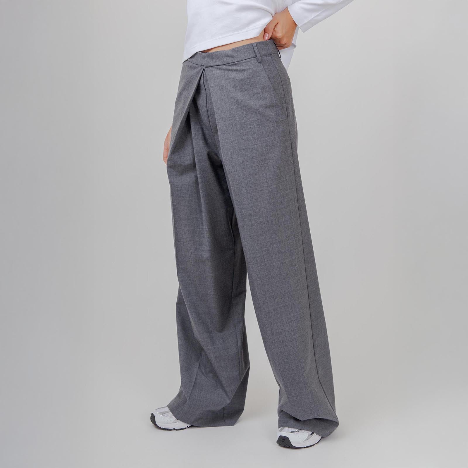 Semicouture Pantalone Vivienne Grigio Melange Donna - 8
