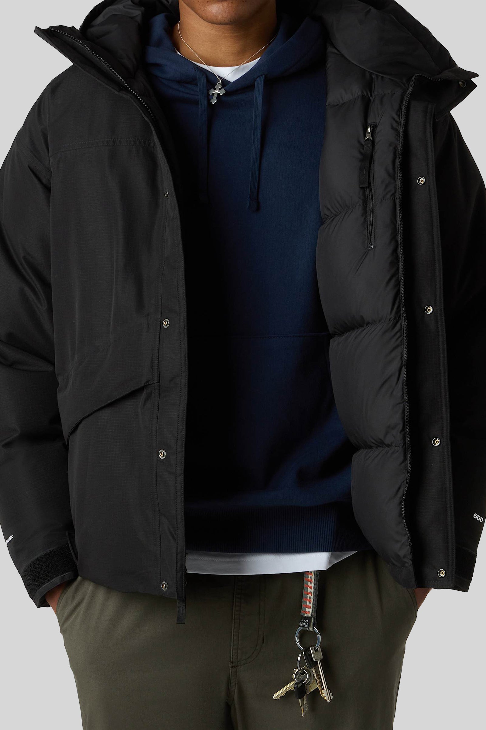 The North Face Mountain Down Jacket Nero Uomo - 6