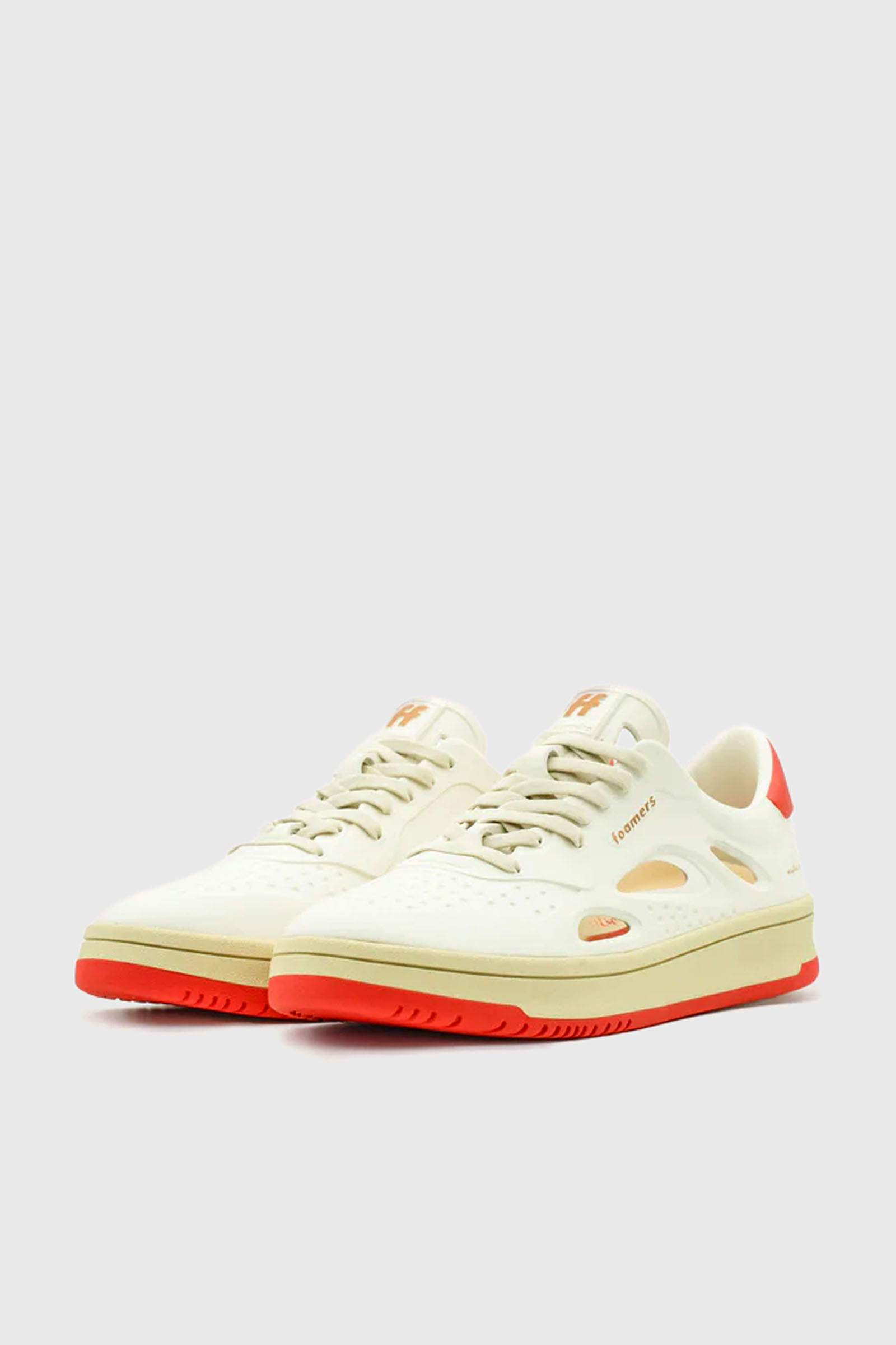 Foamers Bianco/rosso Uomo - 2