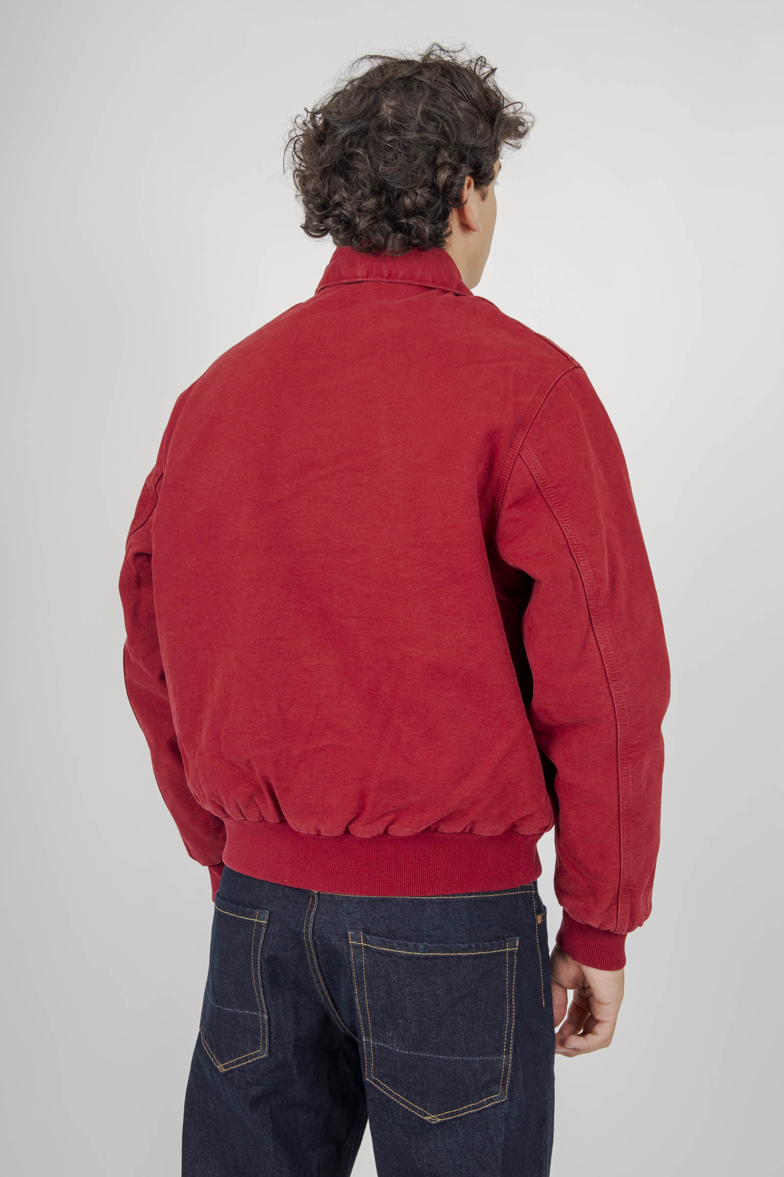 Carhartt Wip Stanton Jacket Rosso Uomo - 5