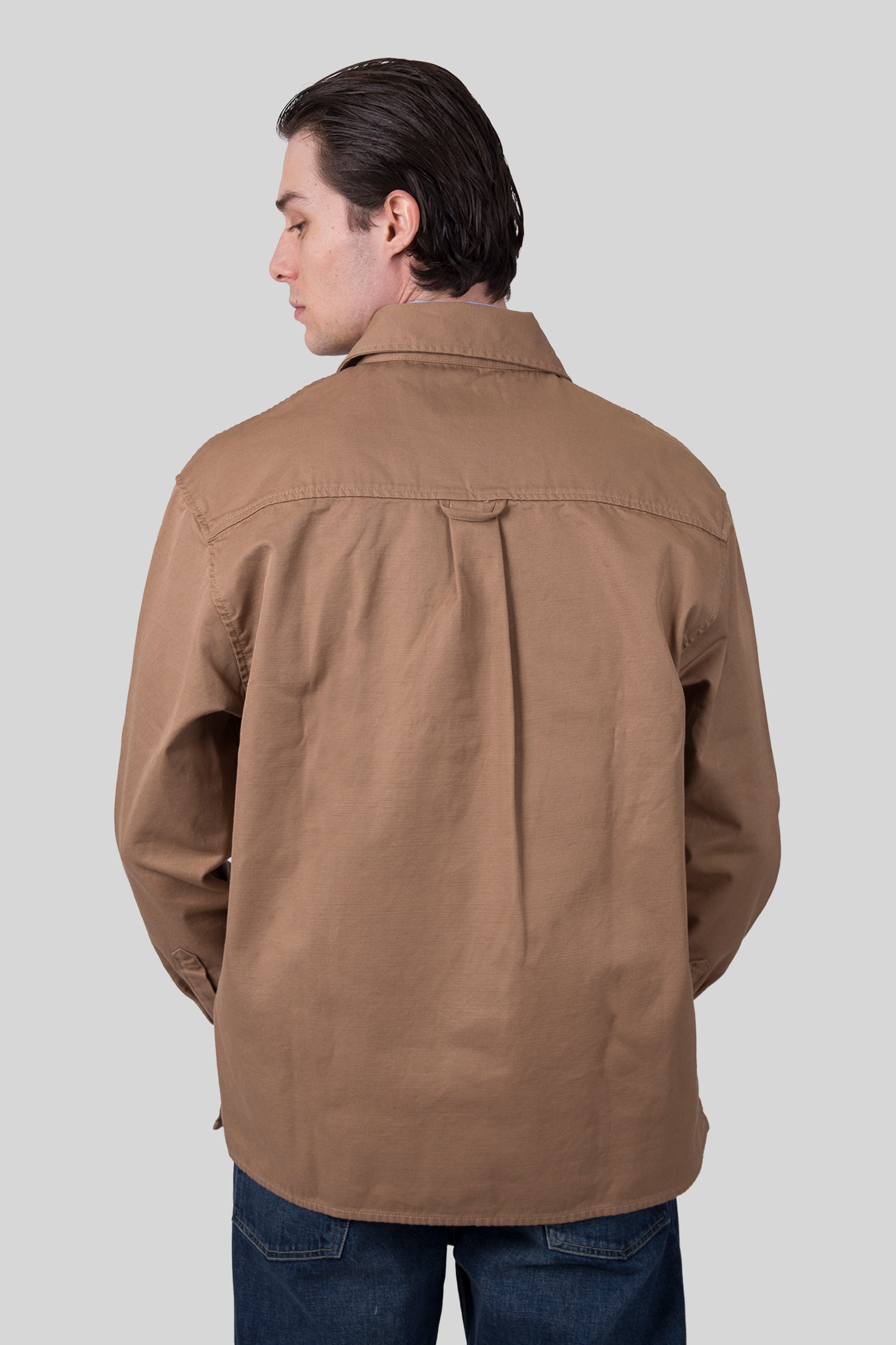 Carhartt Wip Kelly Shirt Jac Beige Uomo - 5