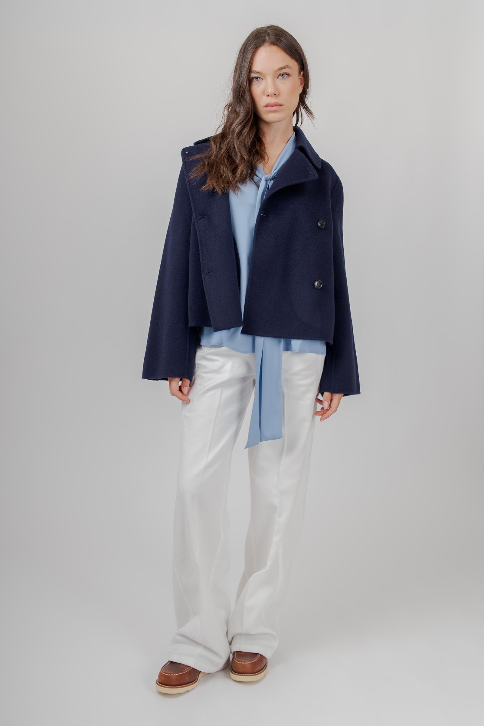 Semicouture Camicia Christine Celeste Donna - 3