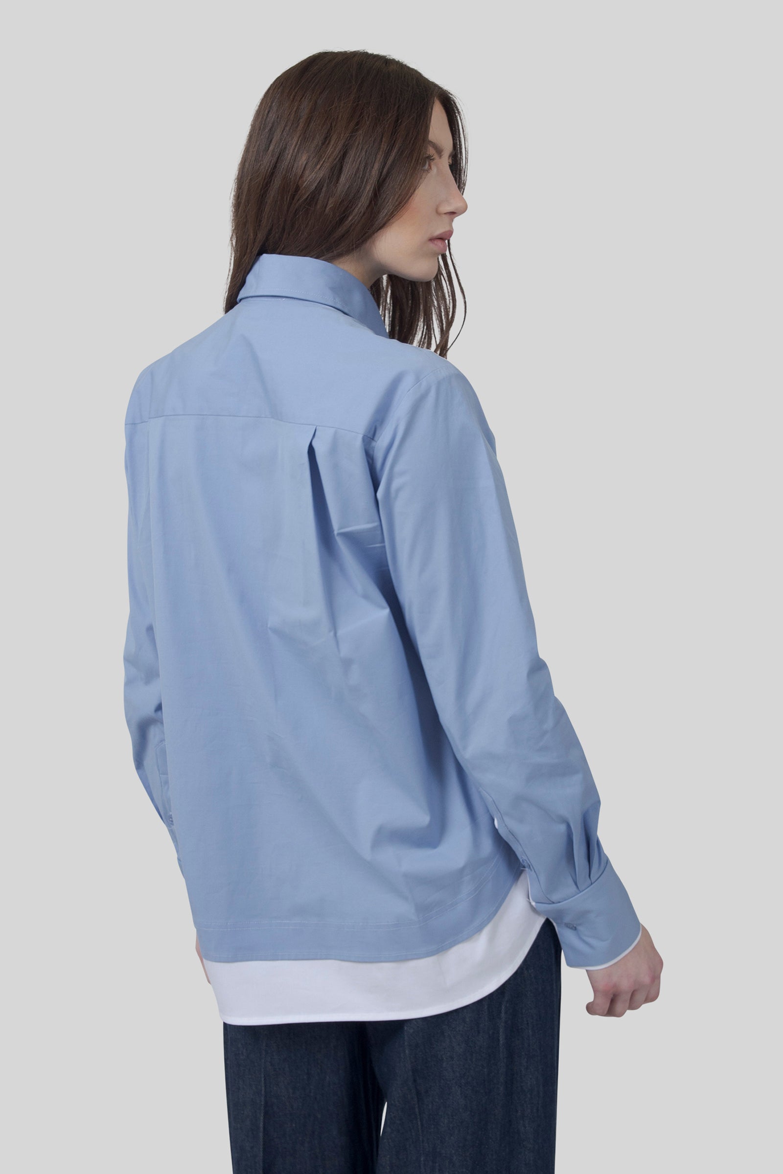 Semicouture Camicia Eleonora Azzurro Donna - 5