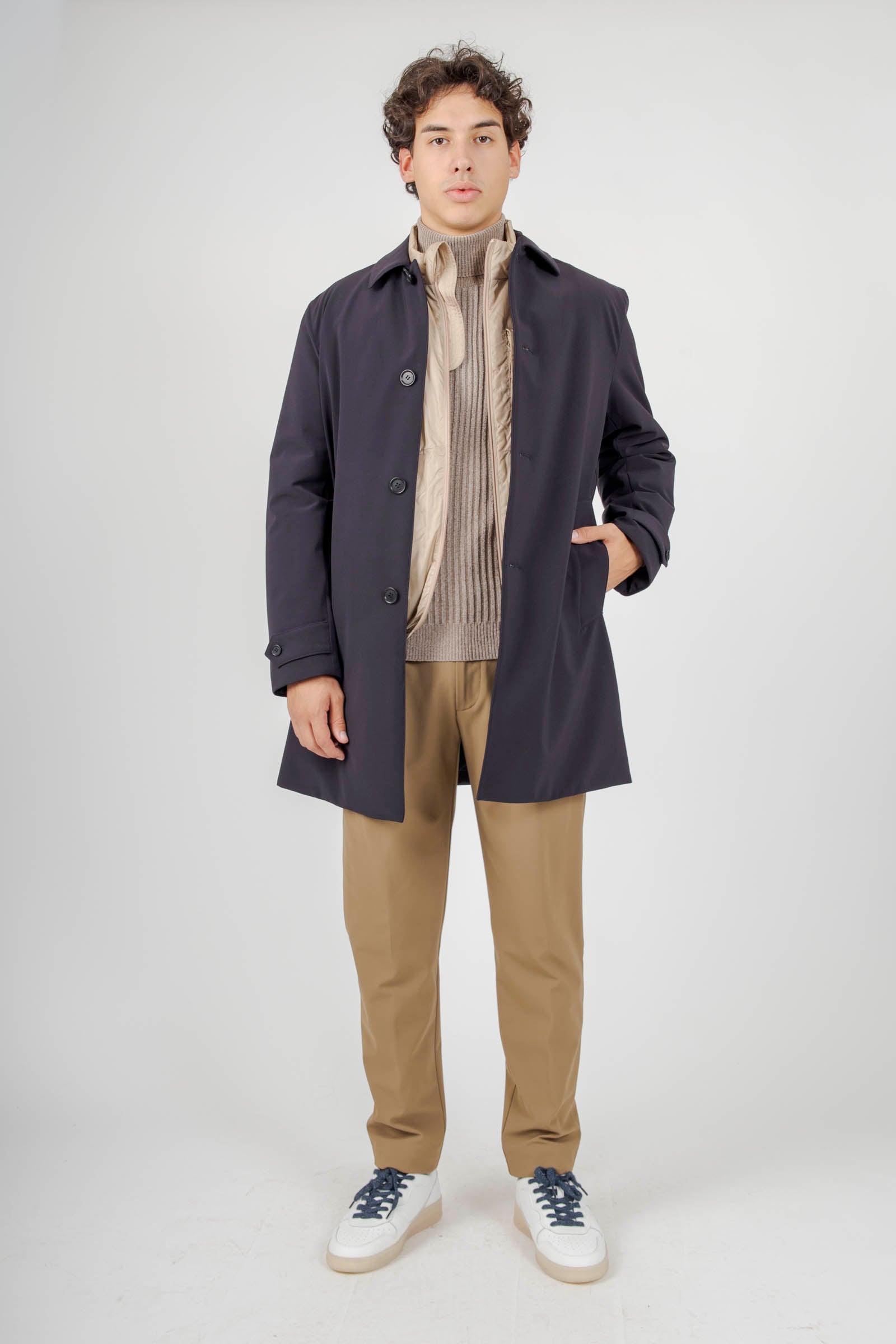 Aspesi Gilet Jil Beige Uomo - 2