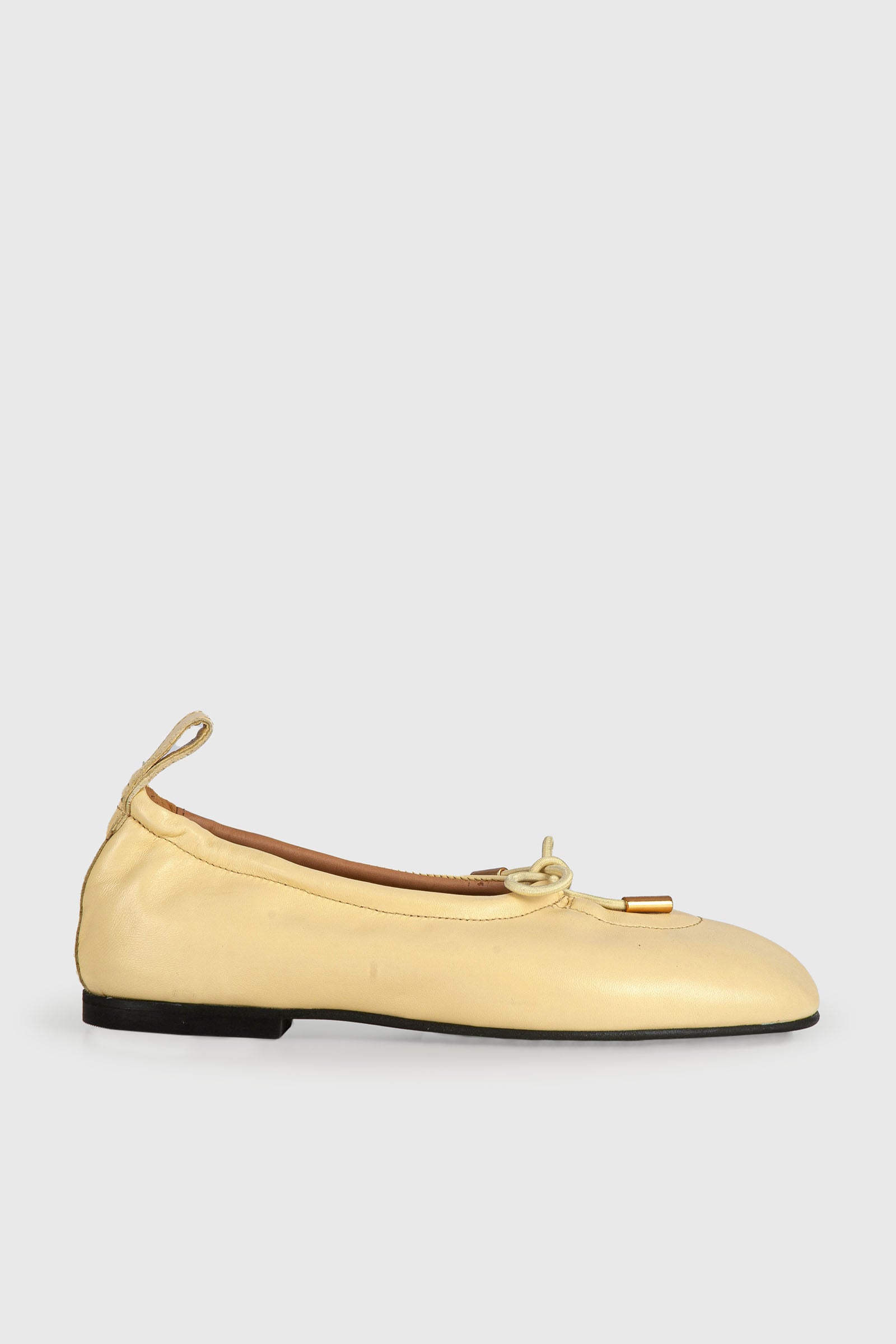 Alohas Ballerina Rosalind Yellow Leather Giallo Donna - 1