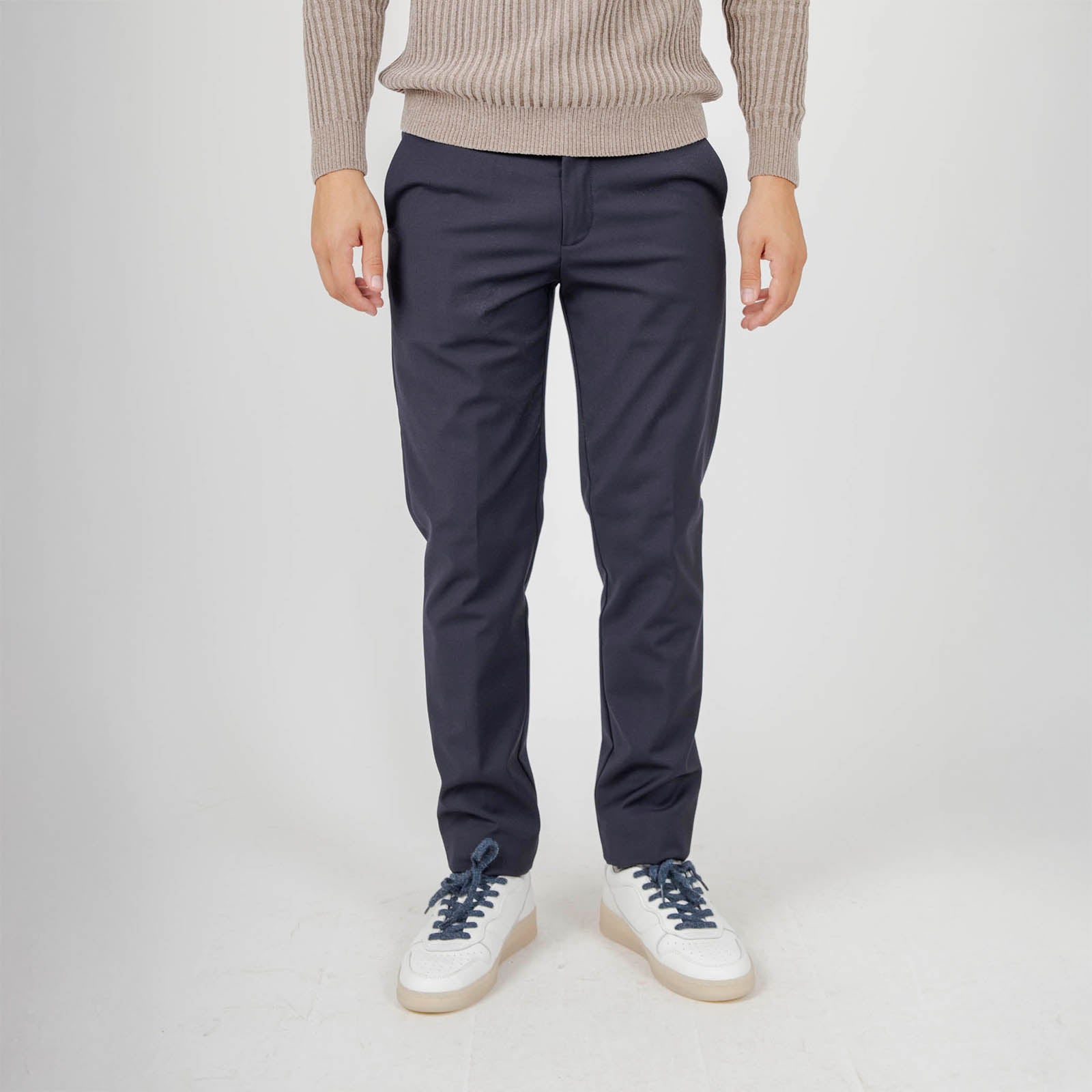 Rrd Pantalone Terzitel Chino Blu Scuro Uomo - 8