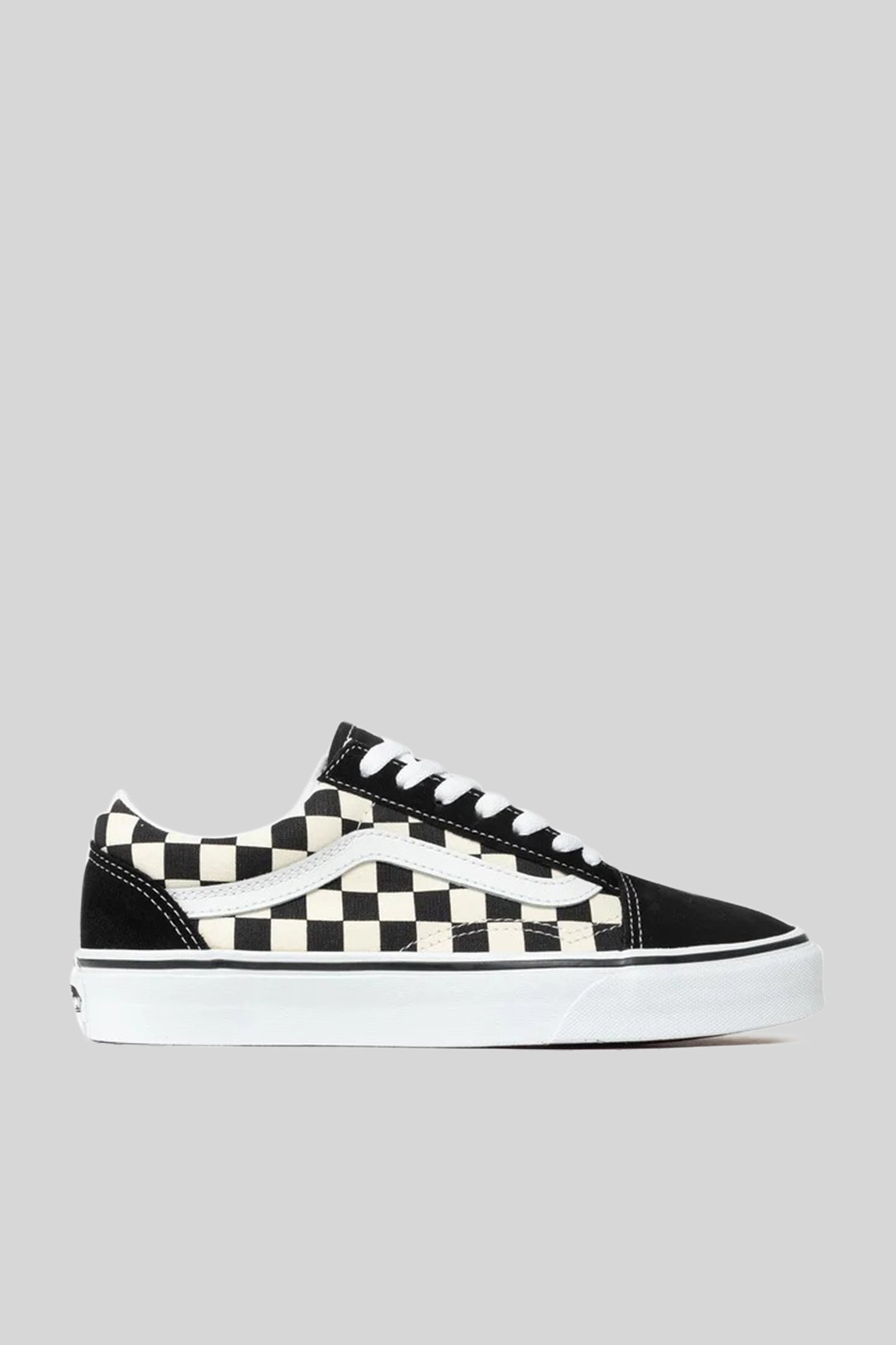 Vans "off The Wall" Sneaker Old Skool Primary Check Bianco/nero Unisex - 1