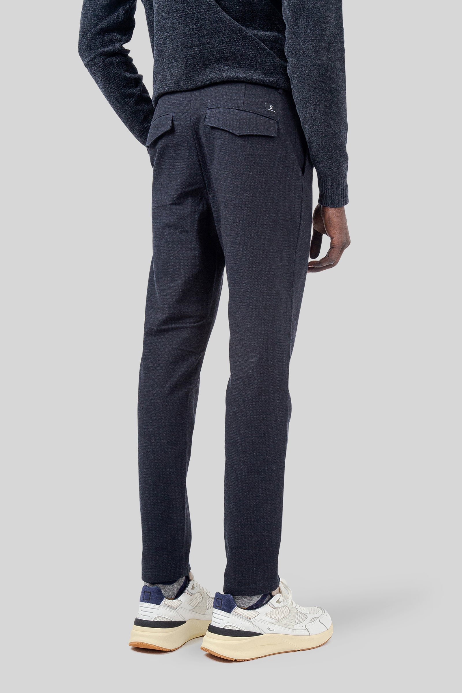 Department Five Pantalone Prince Slim Blu Navy Uomo - 3