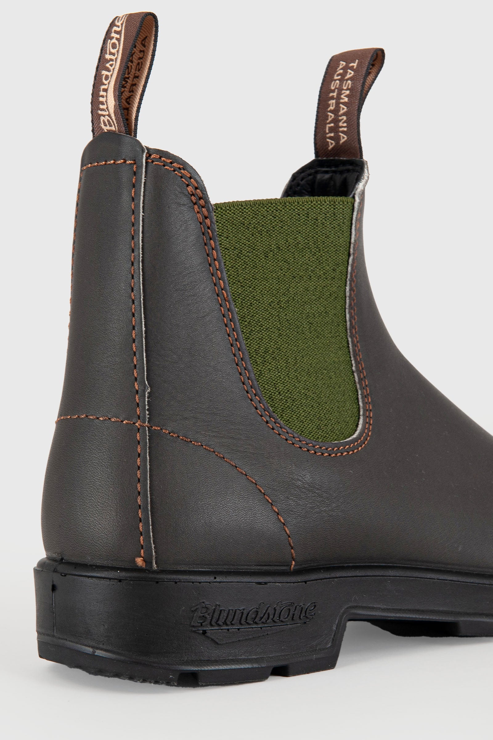 519 Stout Brown & Olive Beatle Boot - 2