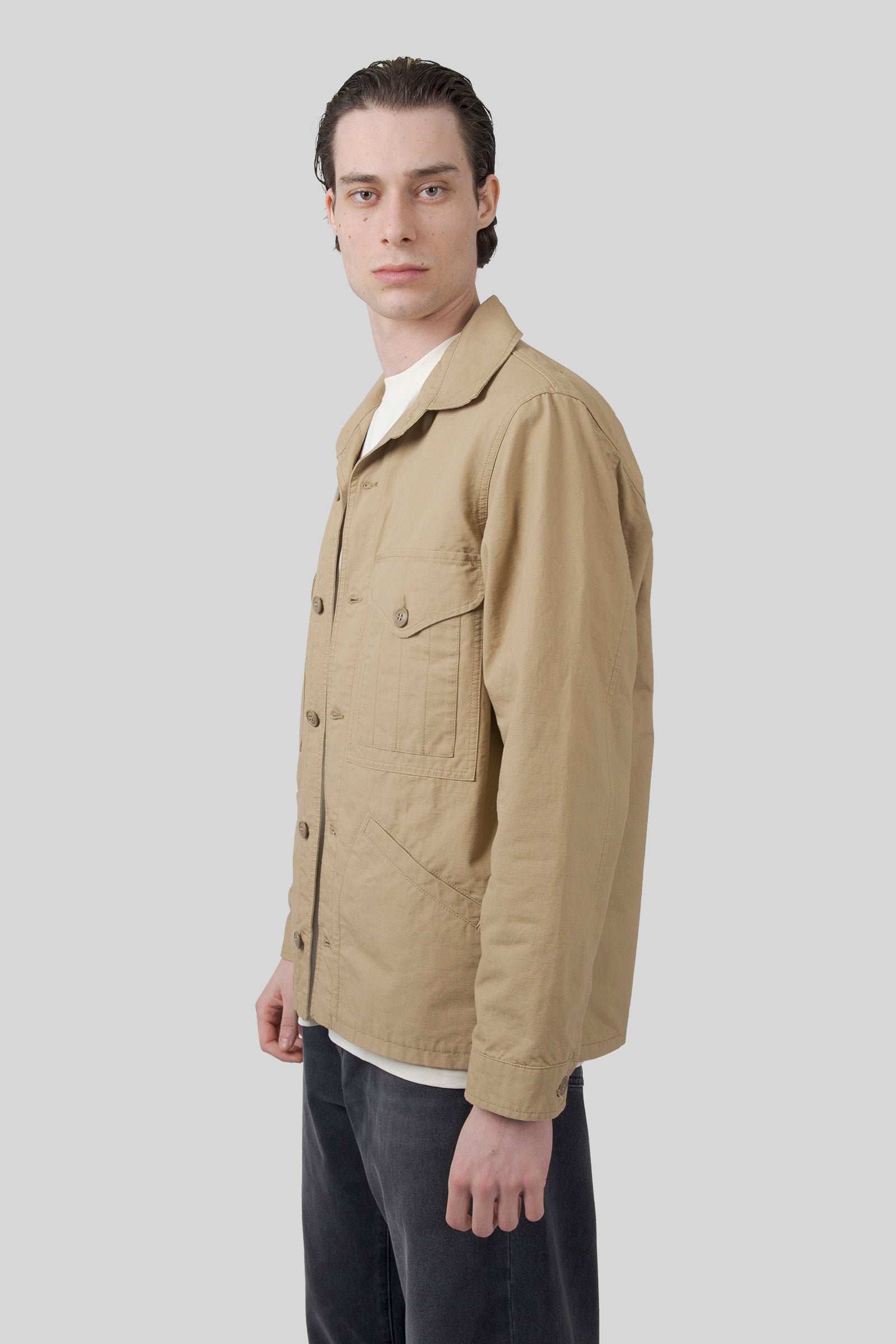 Manifattura Ceccarelli Original Cruiser Jacket Cammello Uomo - 6