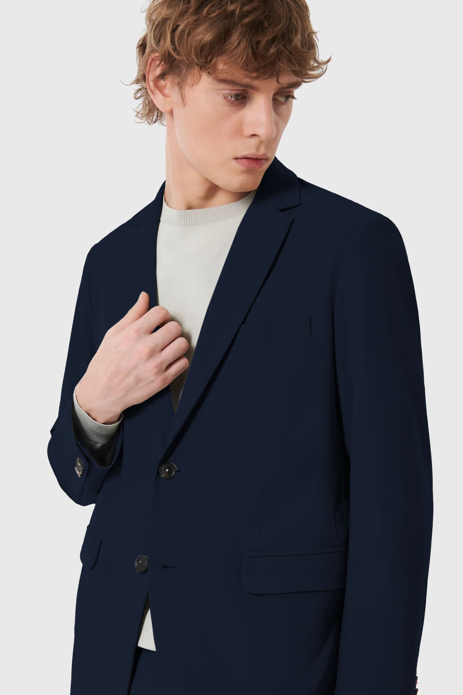 Rrd Blazer Surflex Blu Scuro Uomo - 1