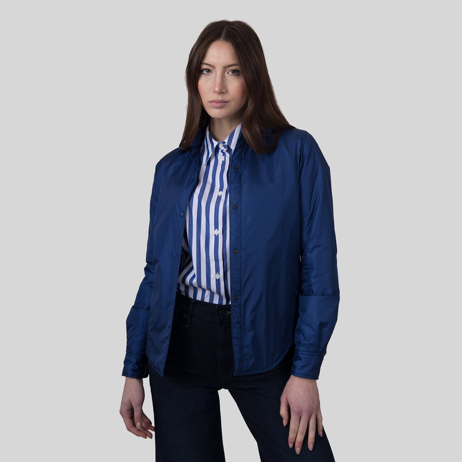 Aspesi Camicia Glue Bluette Donna - 7
