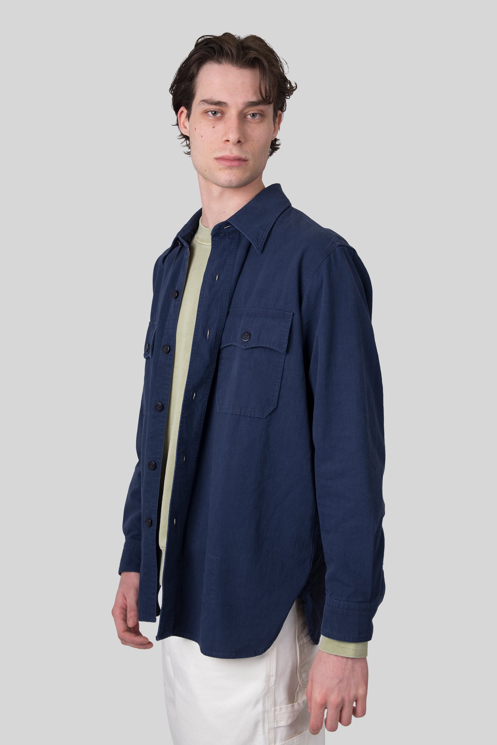 Fortela Overshirt Manteco Cpo 2.0 Blu Uomo - 1