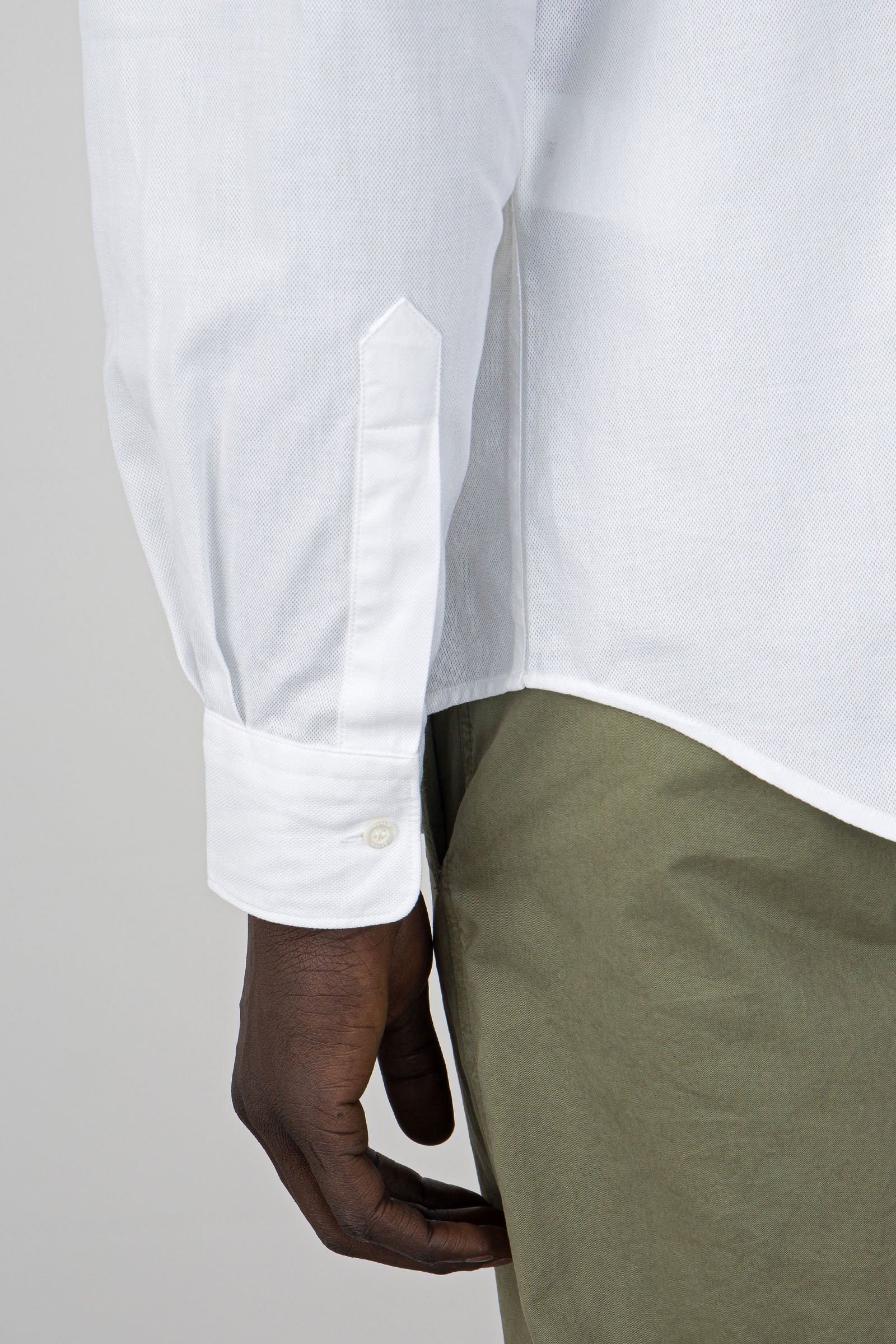 Aspesi Camicia Comma Bianco Uomo - 6