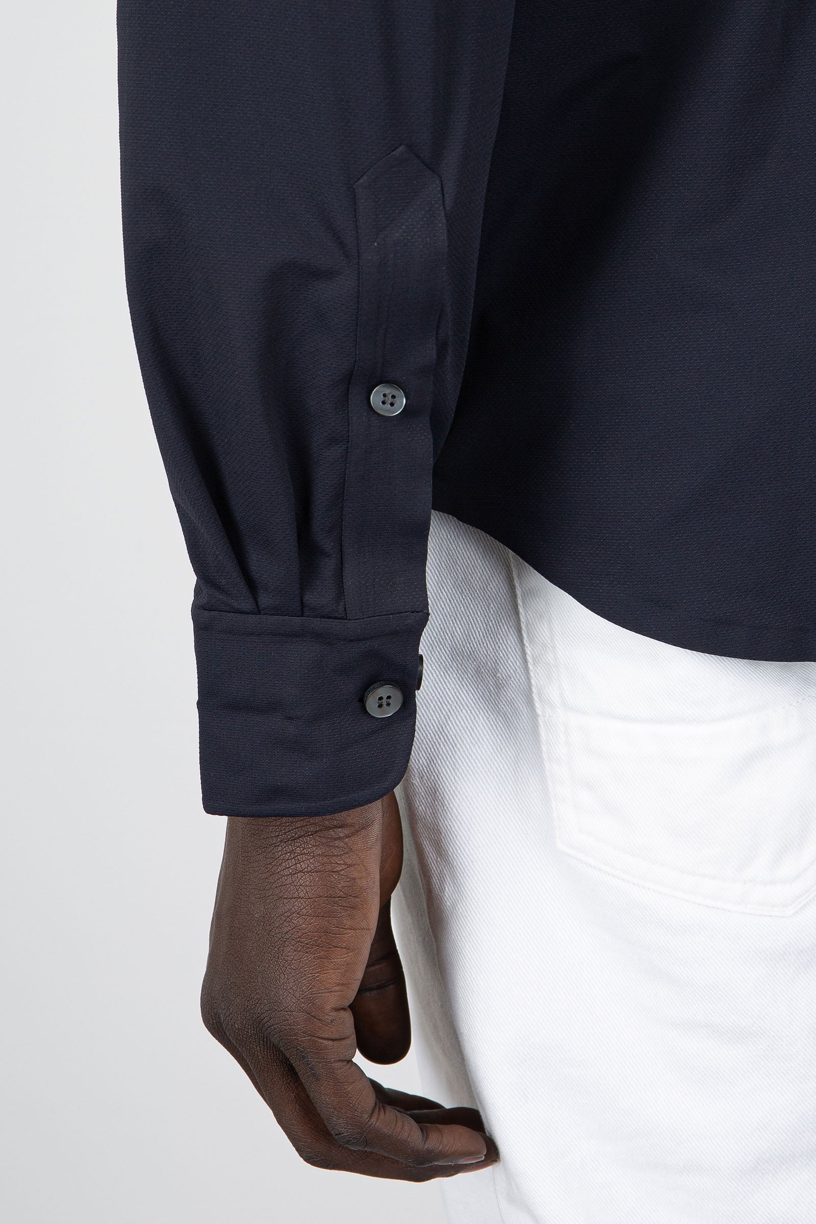 Rrd Camicia Shirt Techno Blu Scuro Uomo - 6