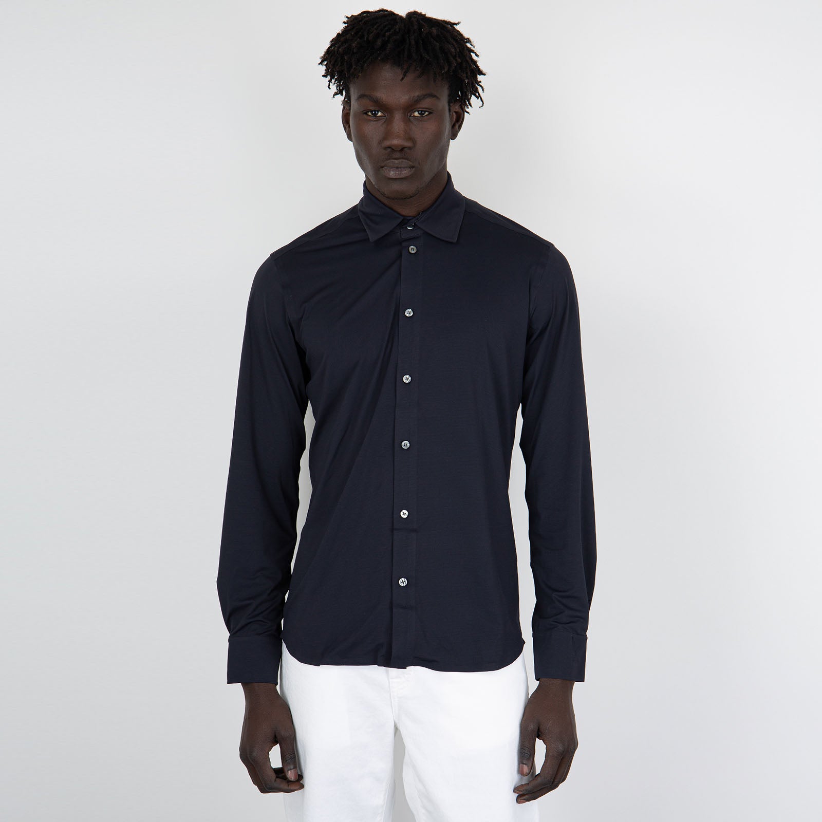 Rrd Camicia Shirt Techno Blu Scuro Uomo - 7