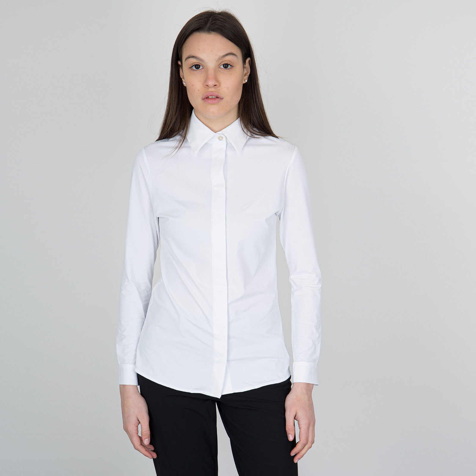 Rrd Camicia Shirty Oxford Plain Woman Bianco Donna - 7