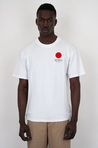 Edwin T-shirt Japanese Sun Supply Cotone Bianco edwin