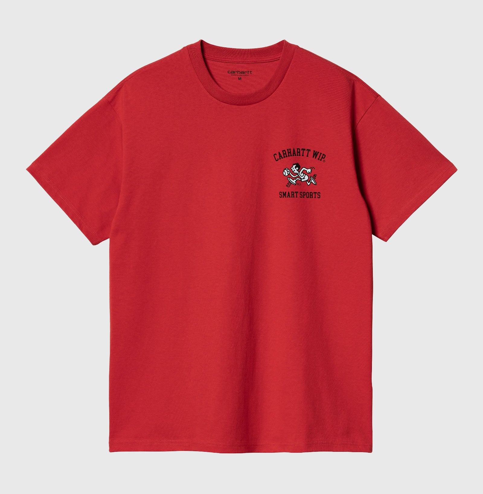 Carhartt WIP T-Shirt S/S Smart Sports Cotone Rosso - 6