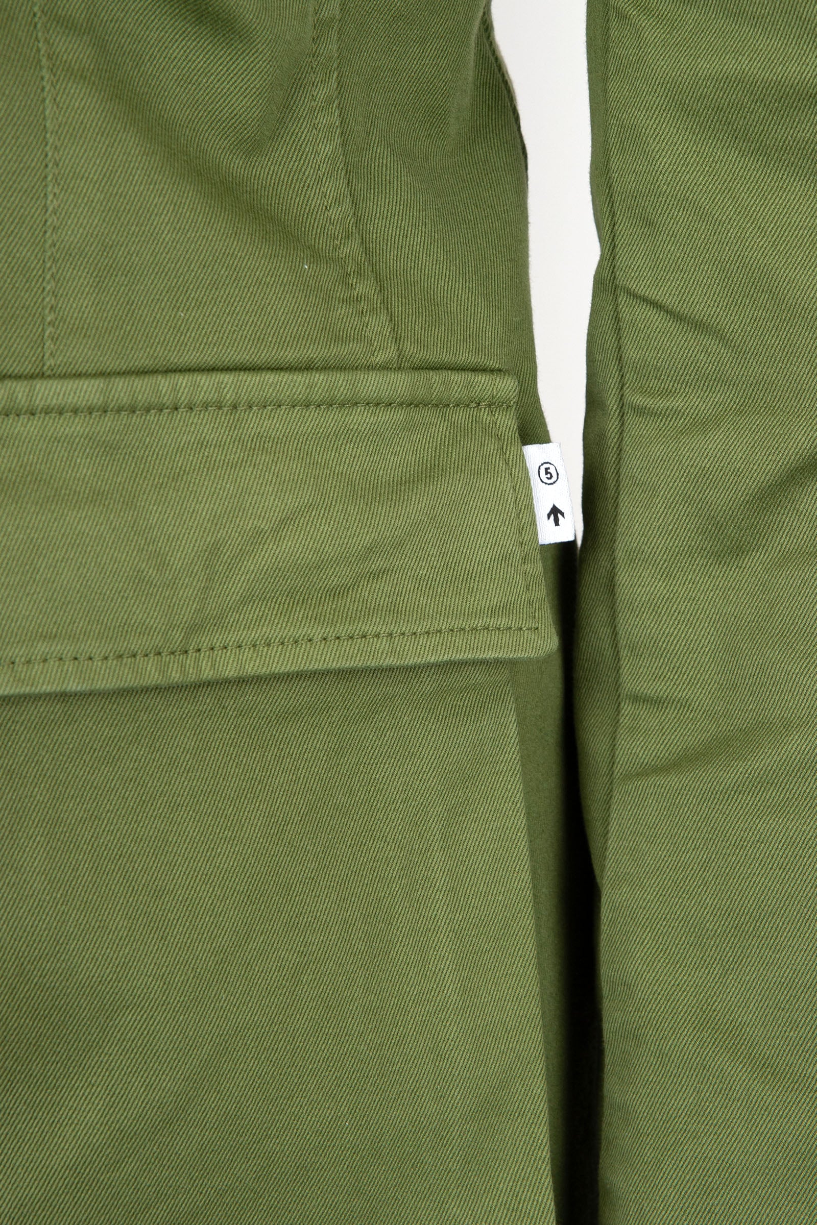 Department Five Giacca Field Cotone Verde Militare - 7